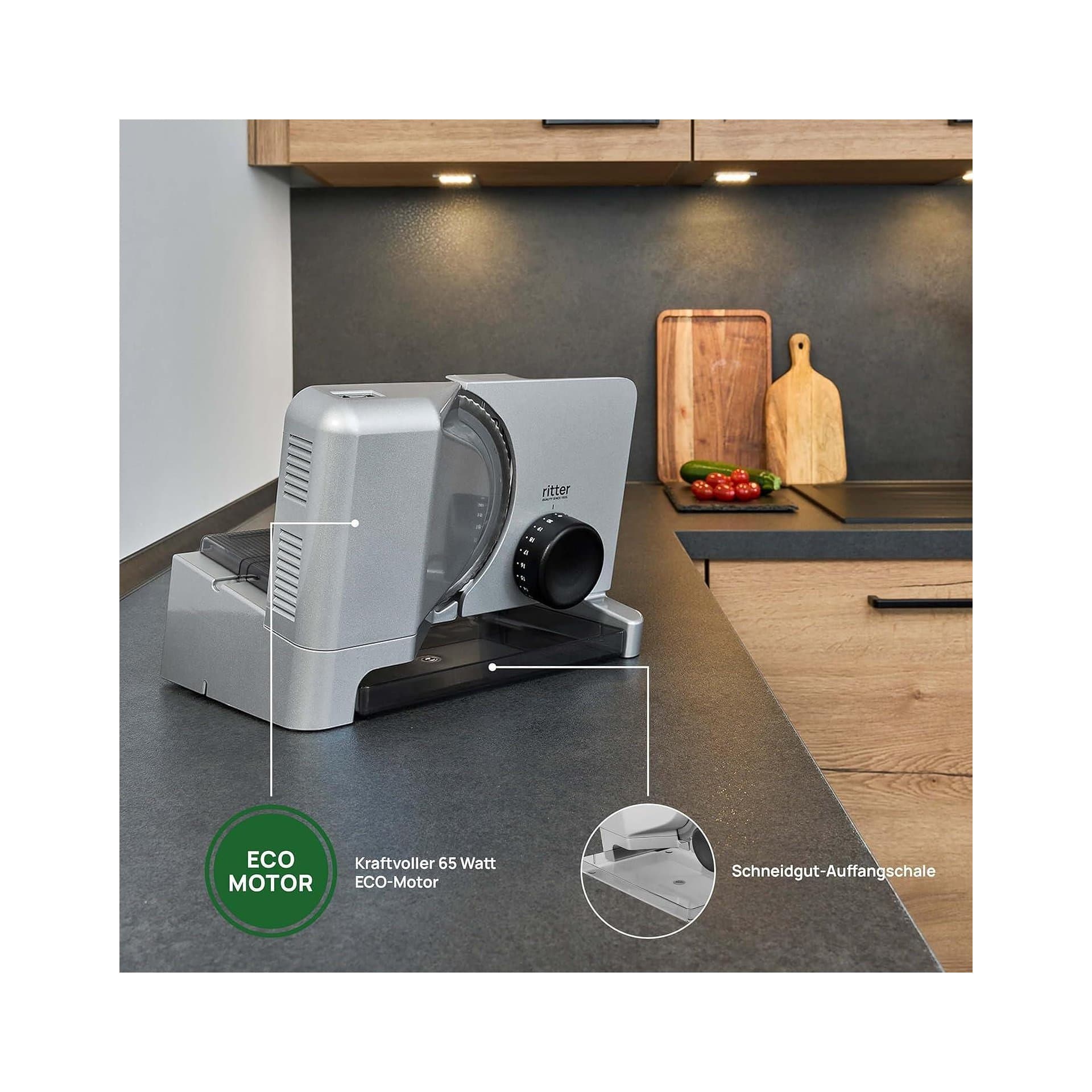 Електрическа резачка – Ritter E 16 Duo Plus, 65 W, метален корпус, назъбено и гладко острие 3
