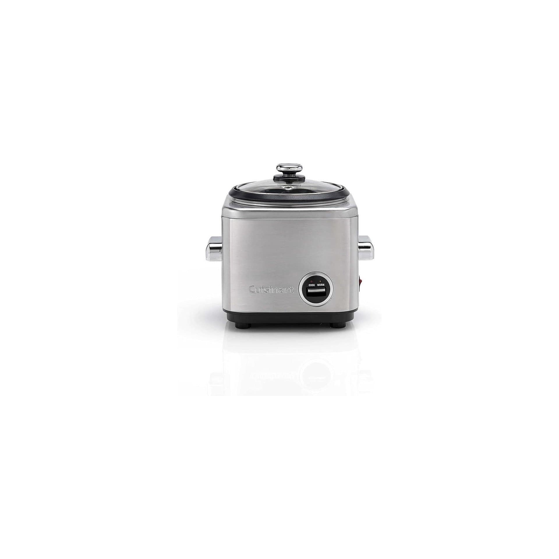 Оризоварка - Cuisinart CRC400E за 6 човека, автоматична функция за поддържане на топлина, антипригарен, стоманен кош, 7 функции, обемна мощност