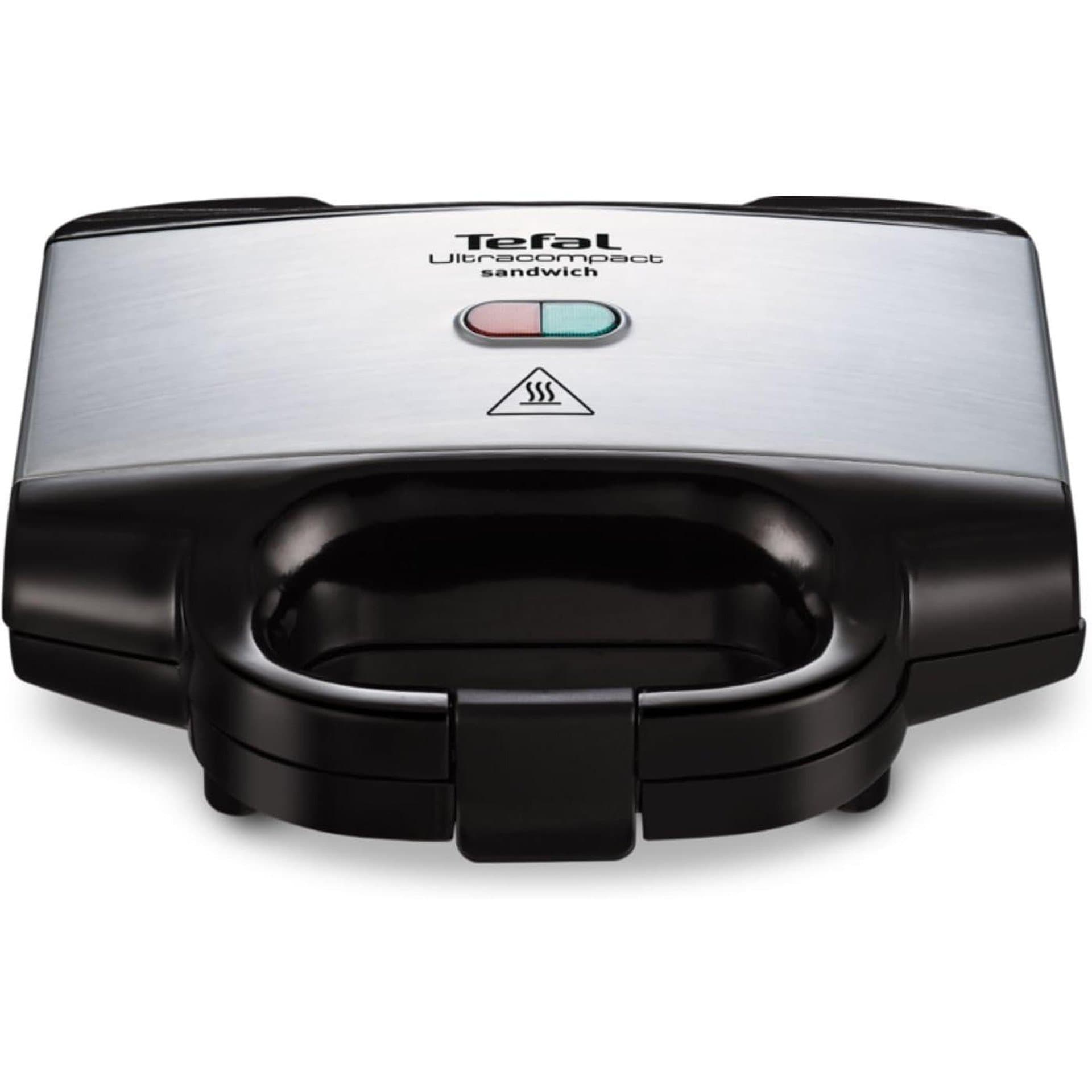 Сандвич тостер – Tefal SM1552 700 W пластмаса/неръждаема стомана, незалепващо покритие, лесно почистване, компактен дизайн 2
