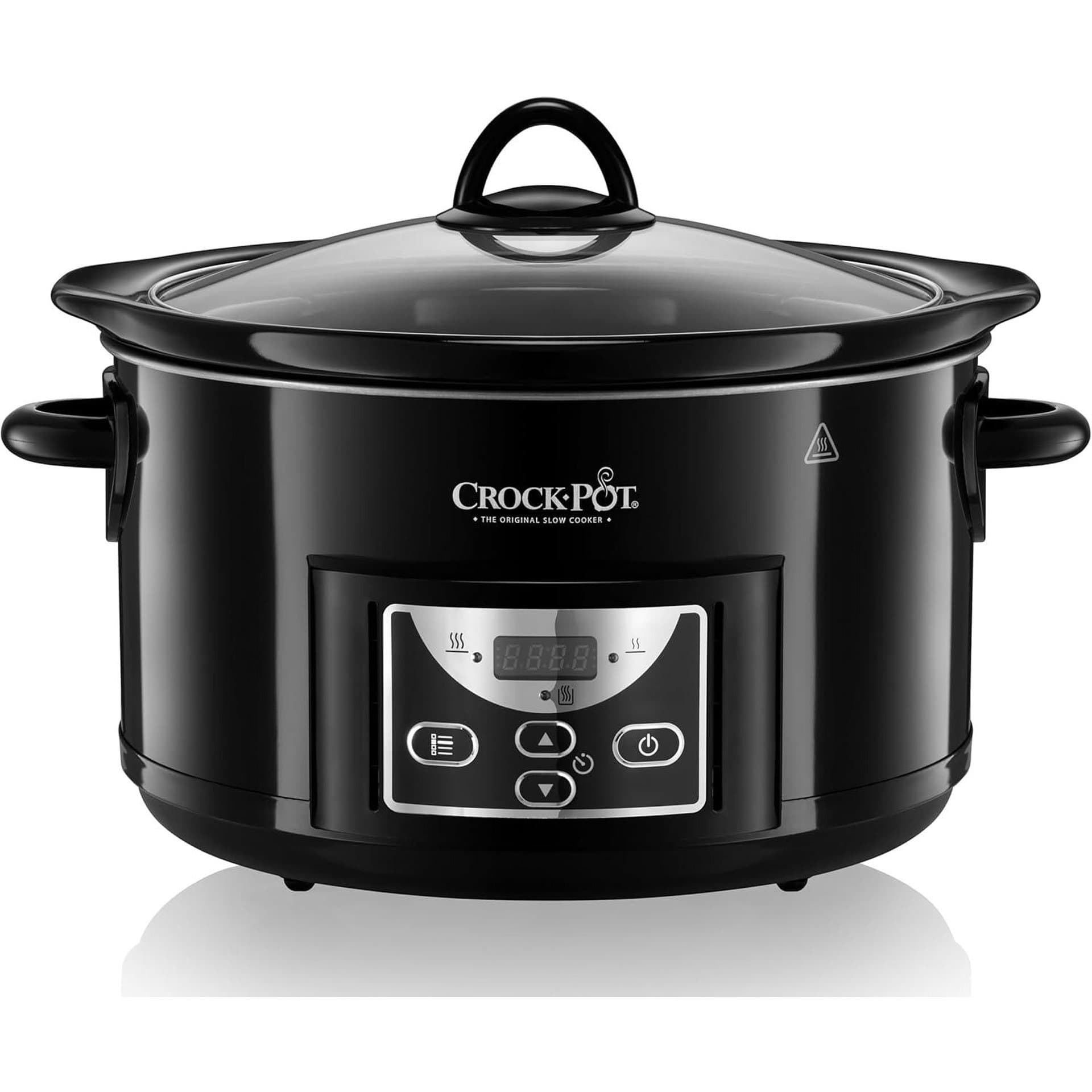 Уред за бавно готвене – Crock‑Pot SCCPRC507B, 4.7 L, дигитален таймер, черен