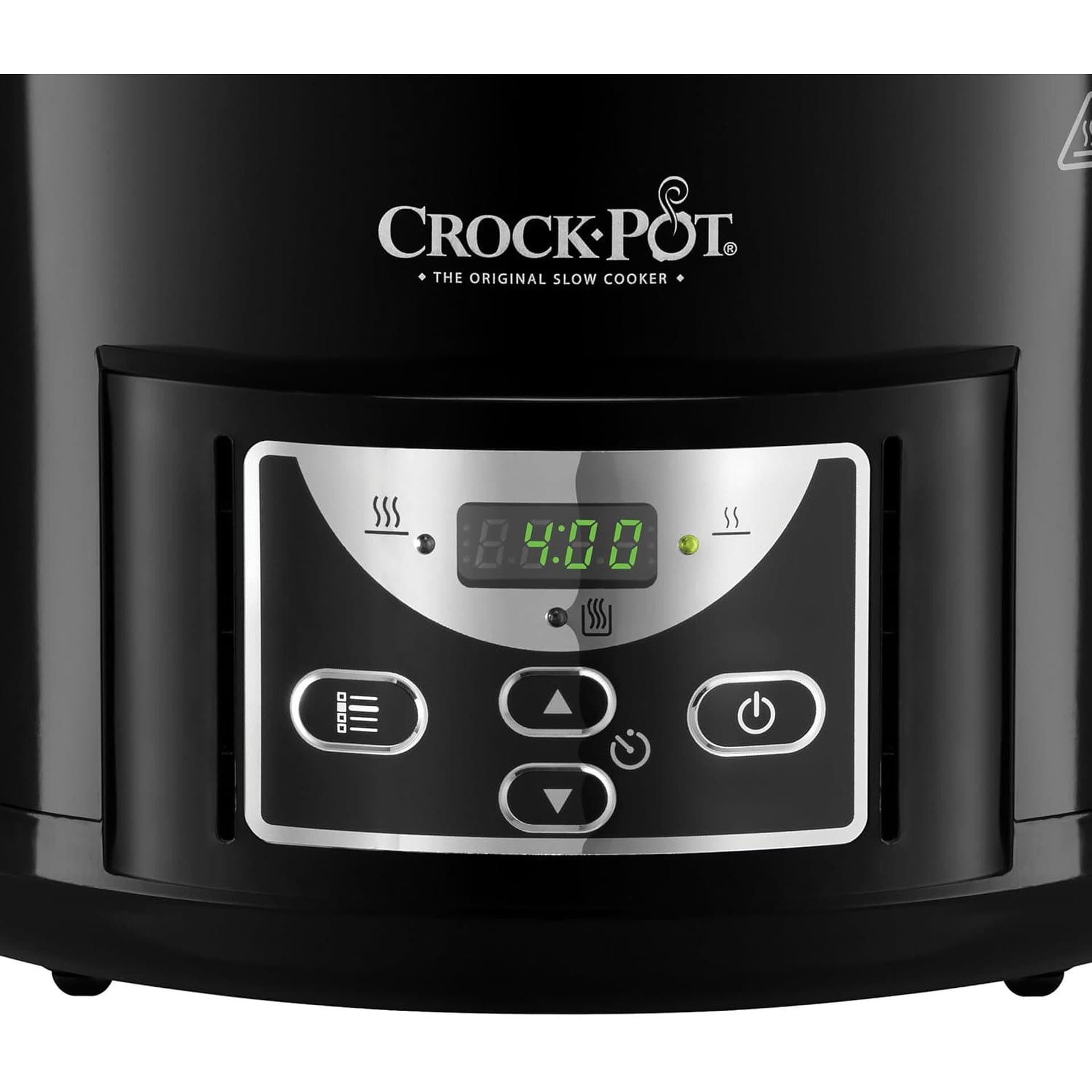 Уред за бавно готвене – Crock‑Pot SCCPRC507B, 4.7 L, дигитален таймер, черен 5