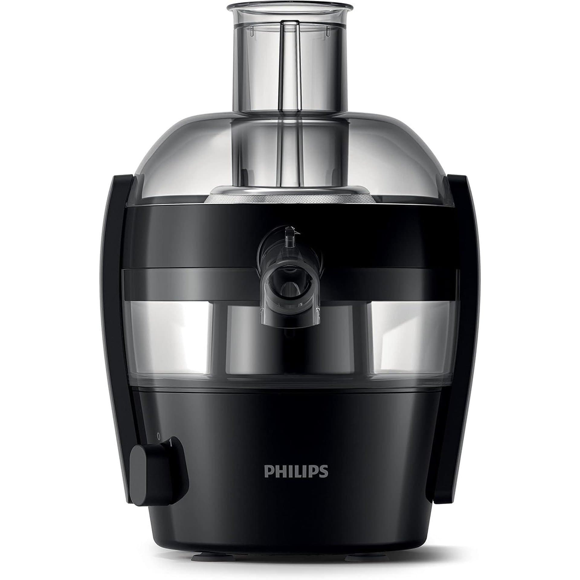 Сокоизстисквачка - Philips HR1832/00 пластмаса черен Viva Collection, компактна конструкция, общо 92 5