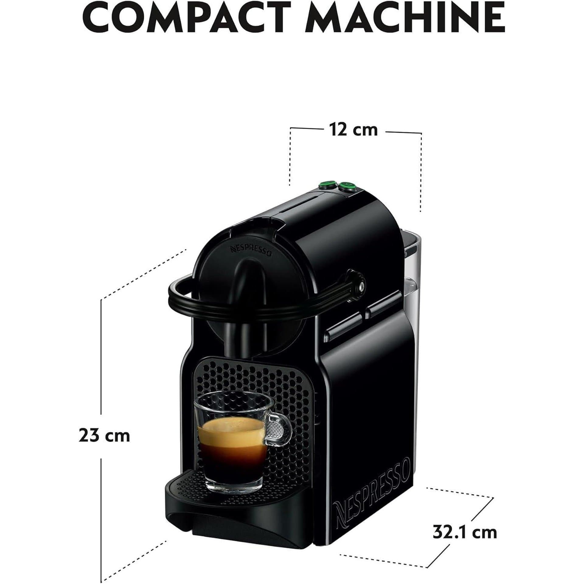 Кафемашина - Nespresso De'Longhi EN 80.B Inissia 19bar, 0.7L, автоматично изключване, черен 2