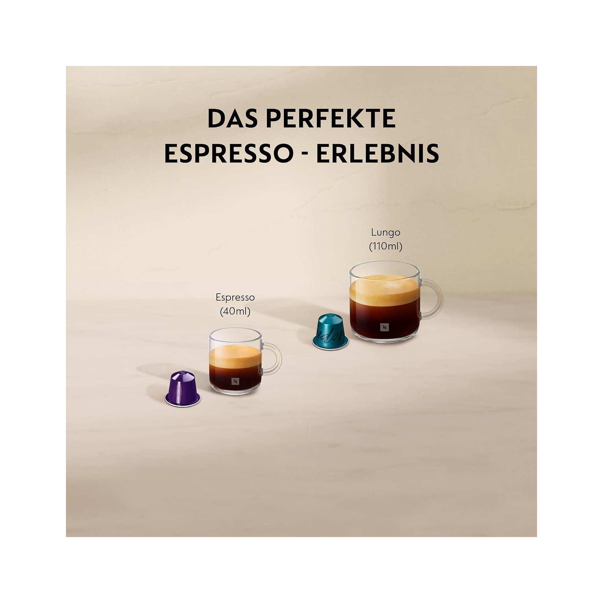 Кафемашина – DeLonghi EN 80 CW Inissia Nespresso Ванилов Крем 19 bar, 25 сек нагряване 5