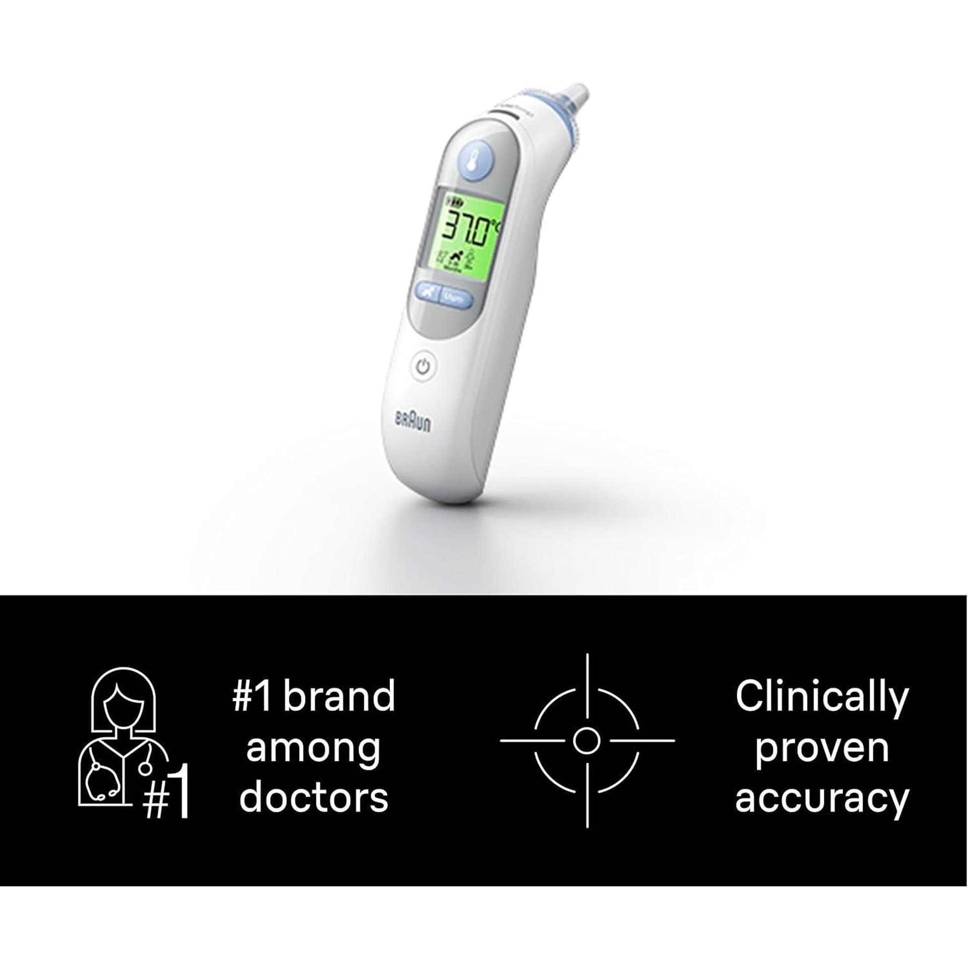 Термометър за ухо - Braun ThermoScan 7 IRT6520 Age Precision 2