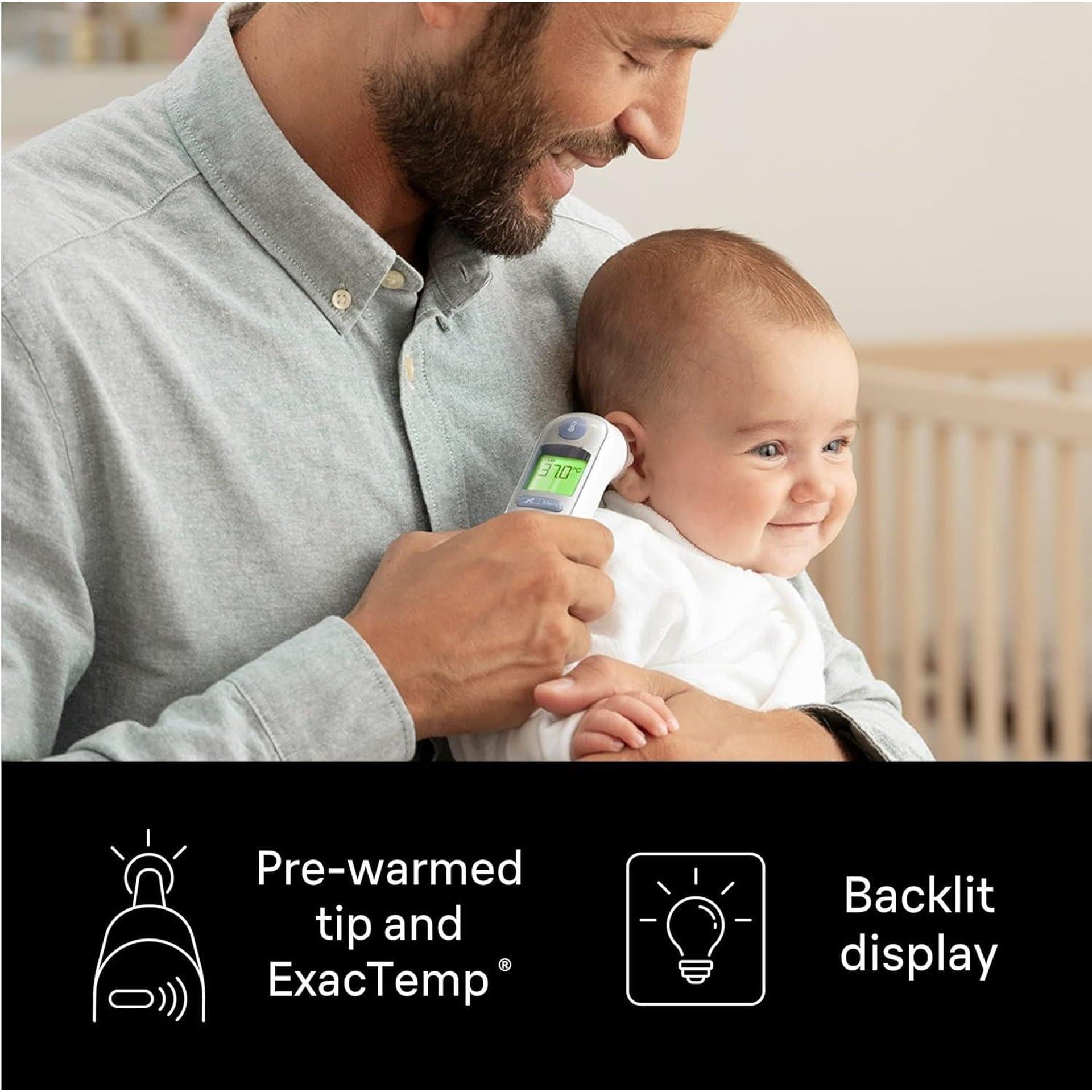Термометър за ухо - Braun ThermoScan 7 IRT6520 Age Precision 3