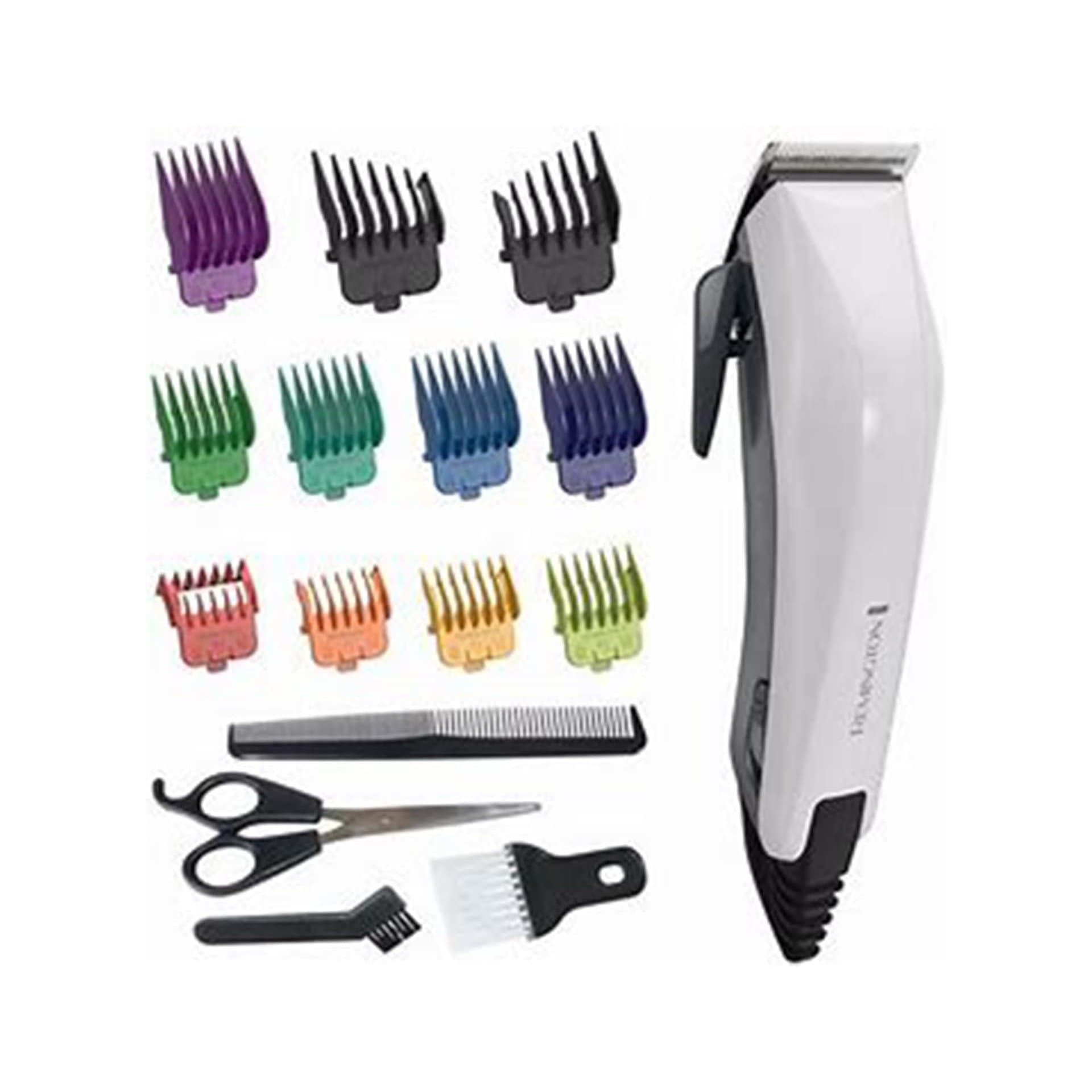 Машинка за подстригване - Remington Color Cut HC5035 цветни гребени
