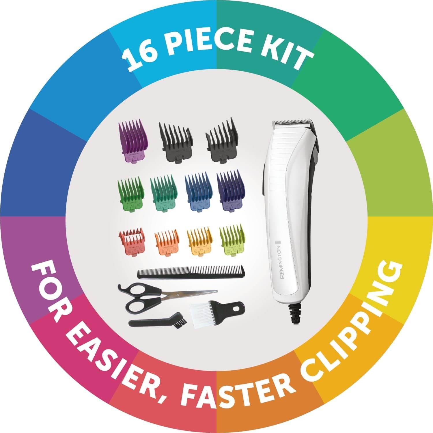 Машинка за подстригване - Remington Color Cut HC5035 цветни гребени 3