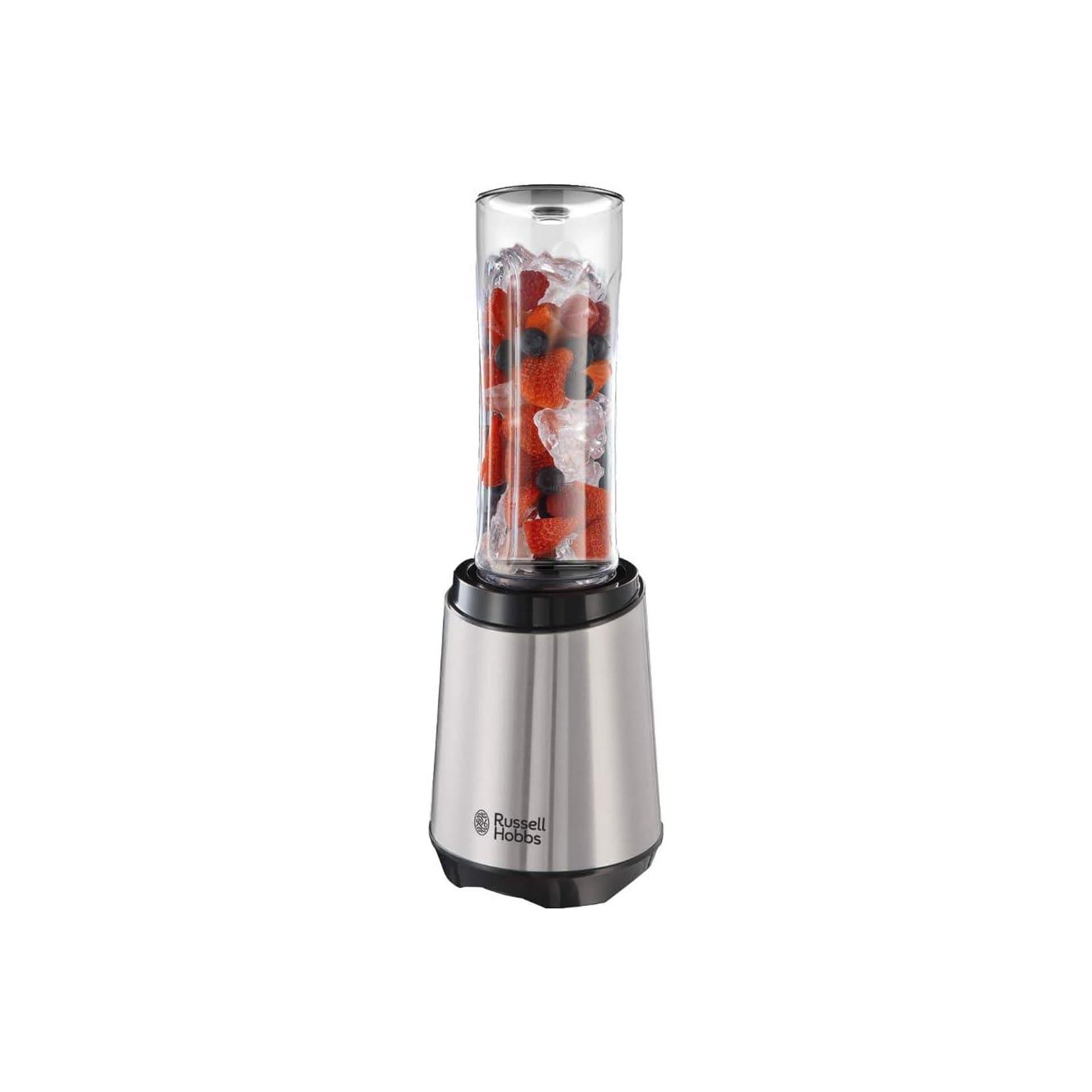 Блендер - Russell Hobbs Mix & Go Steel 23470-56 300W 23 500 rpm неръждаема стомана 2×600 ml BPA-free съдове 3