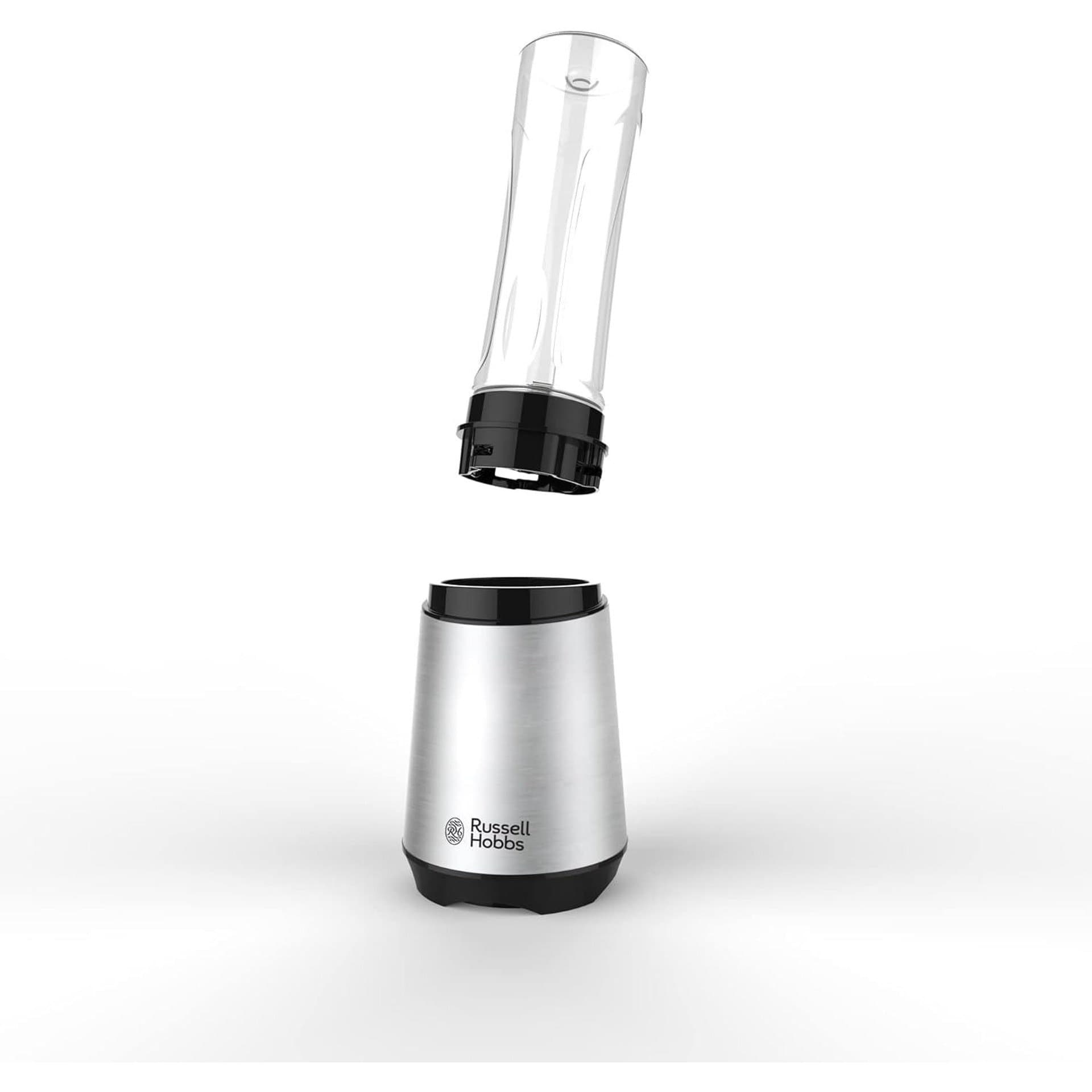 Блендер - Russell Hobbs Mix & Go Steel 23470-56 300W 23 500 rpm неръждаема стомана 2×600 ml BPA-free съдове 5