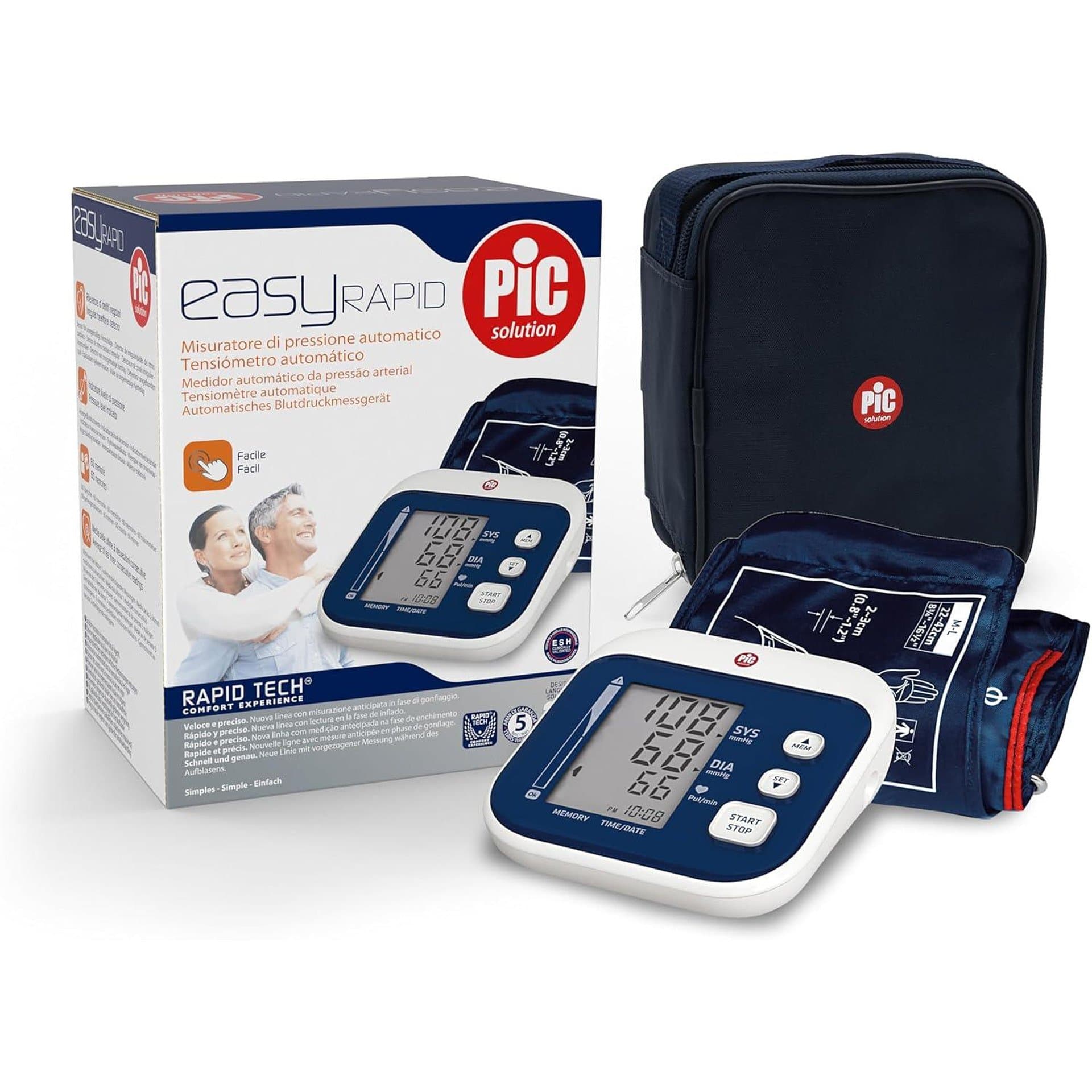 Апарат за кръвно налягане - Pic Solution Easyrapid автоматичен 5