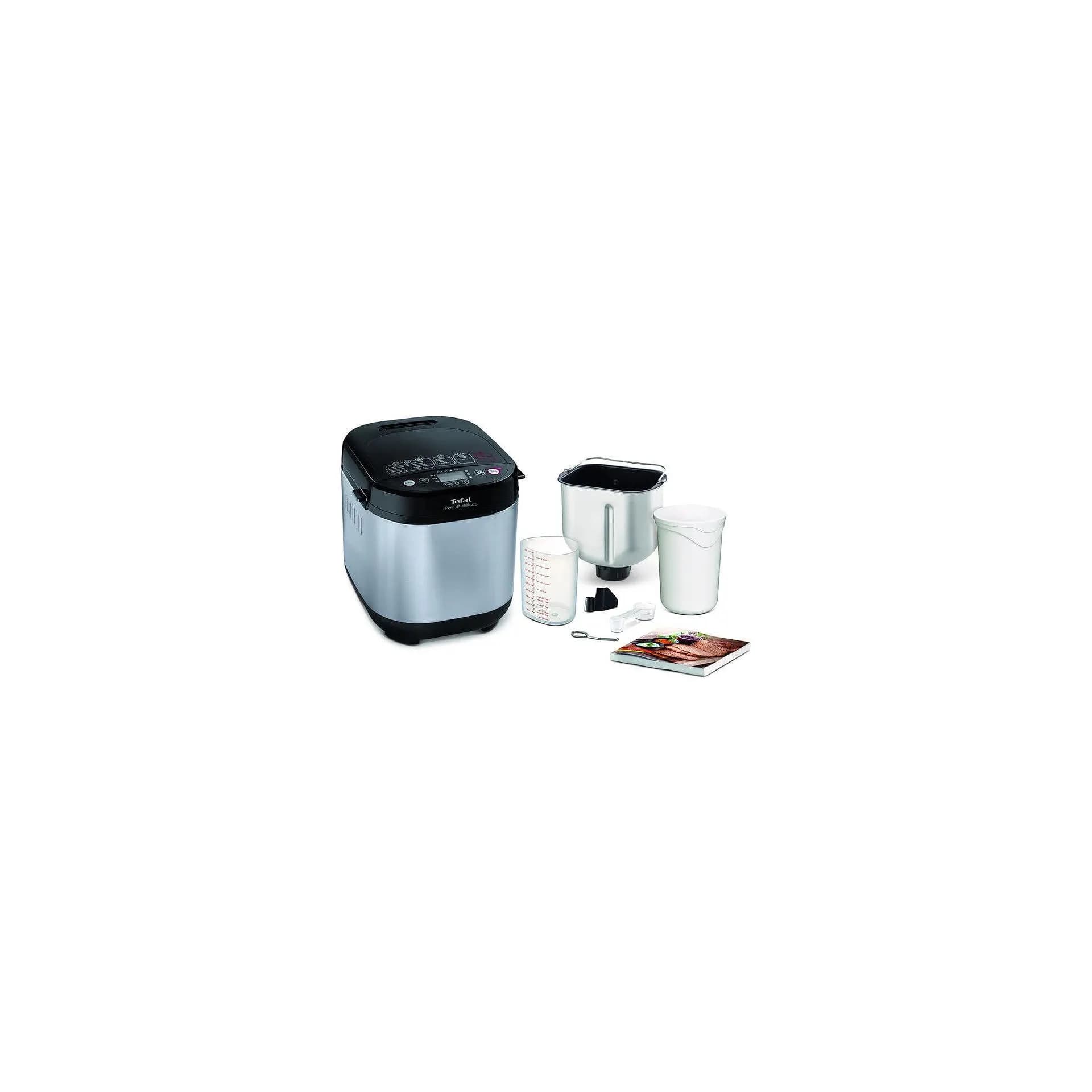 Хлебопекарна - Tefal PF240E38 20 автоматични програми, 3 нива на изпичане, черен/инокс 3