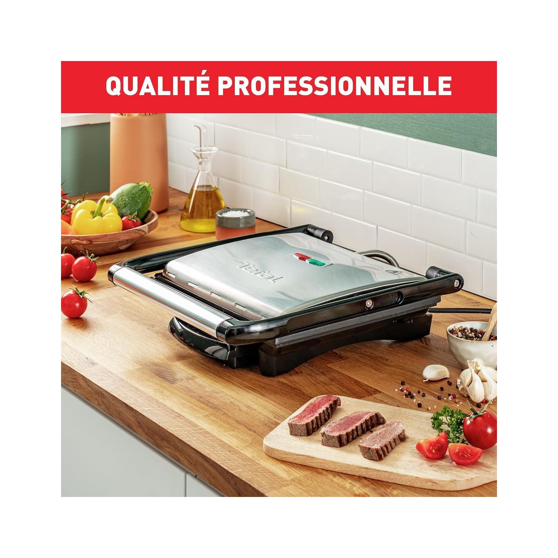 Електрически грил – Tefal Inicio GC241D12 2000 W Незалепващи плочи 5