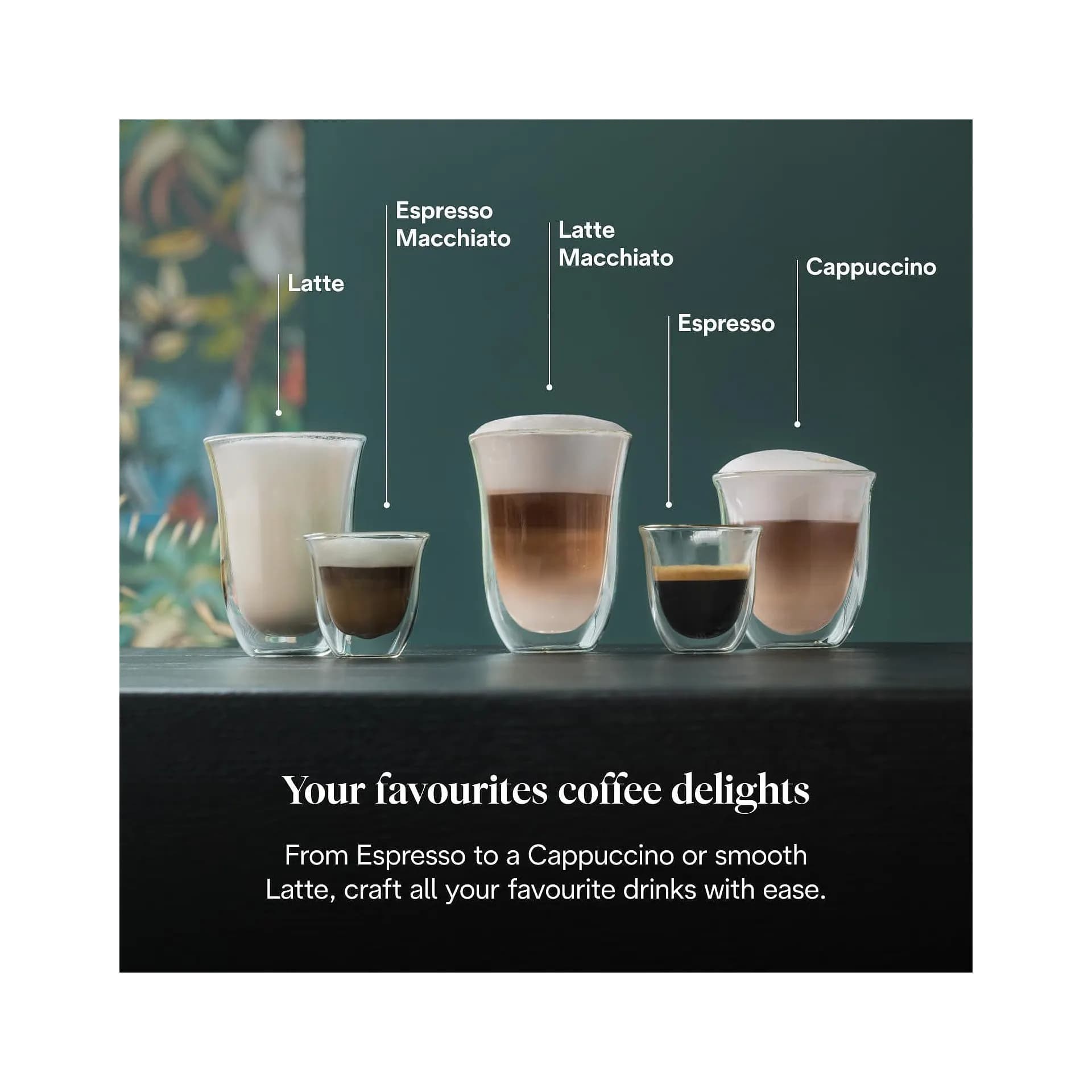 Кафемашина - De'Longhi Dedica Style EC685BK 15 бара, метално тяло, регулируема парна дюза, 1,1 л, черна 5