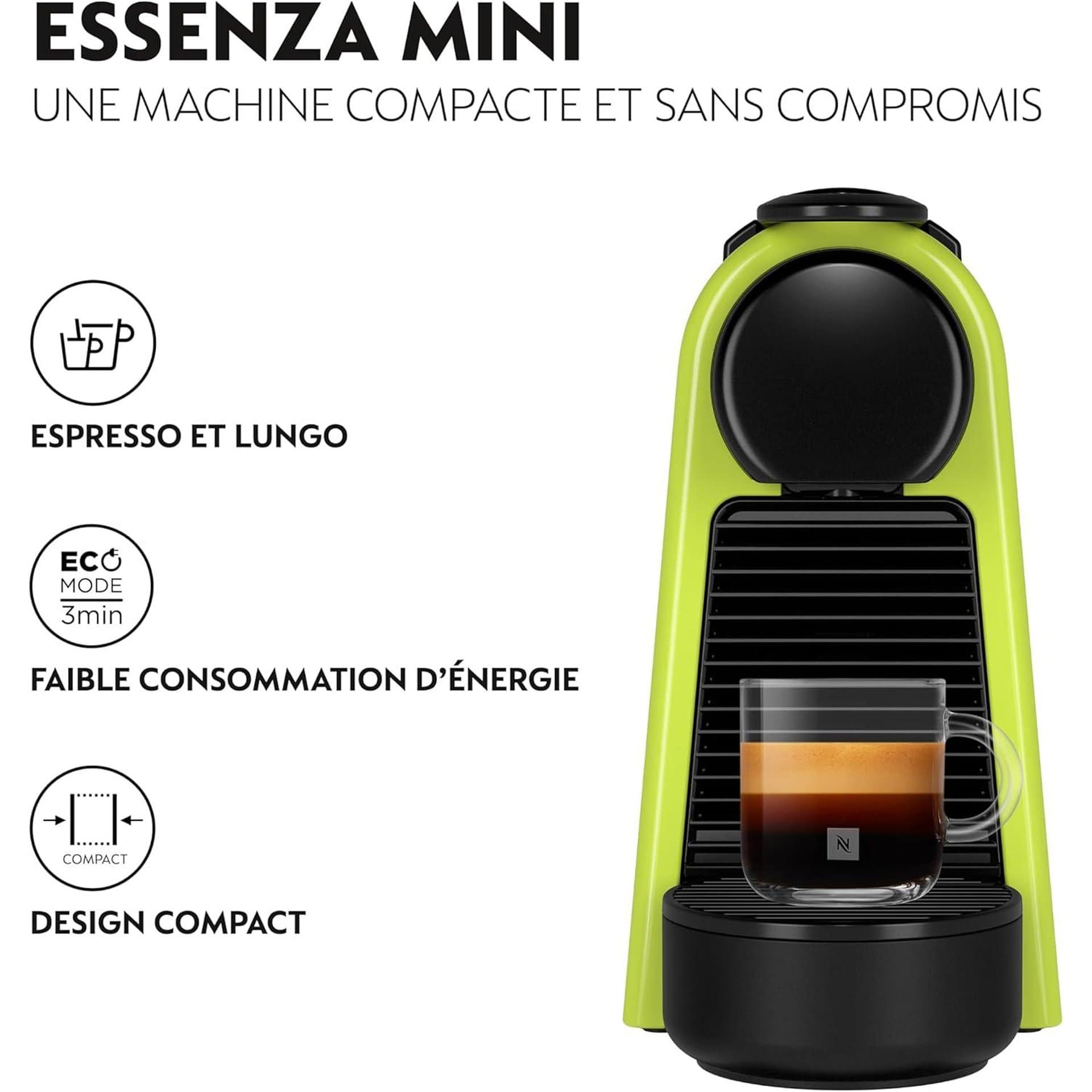 Кафемашина за капсули - DeLonghi Nespresso Essenza Mini EN85.L 0.6 L 4