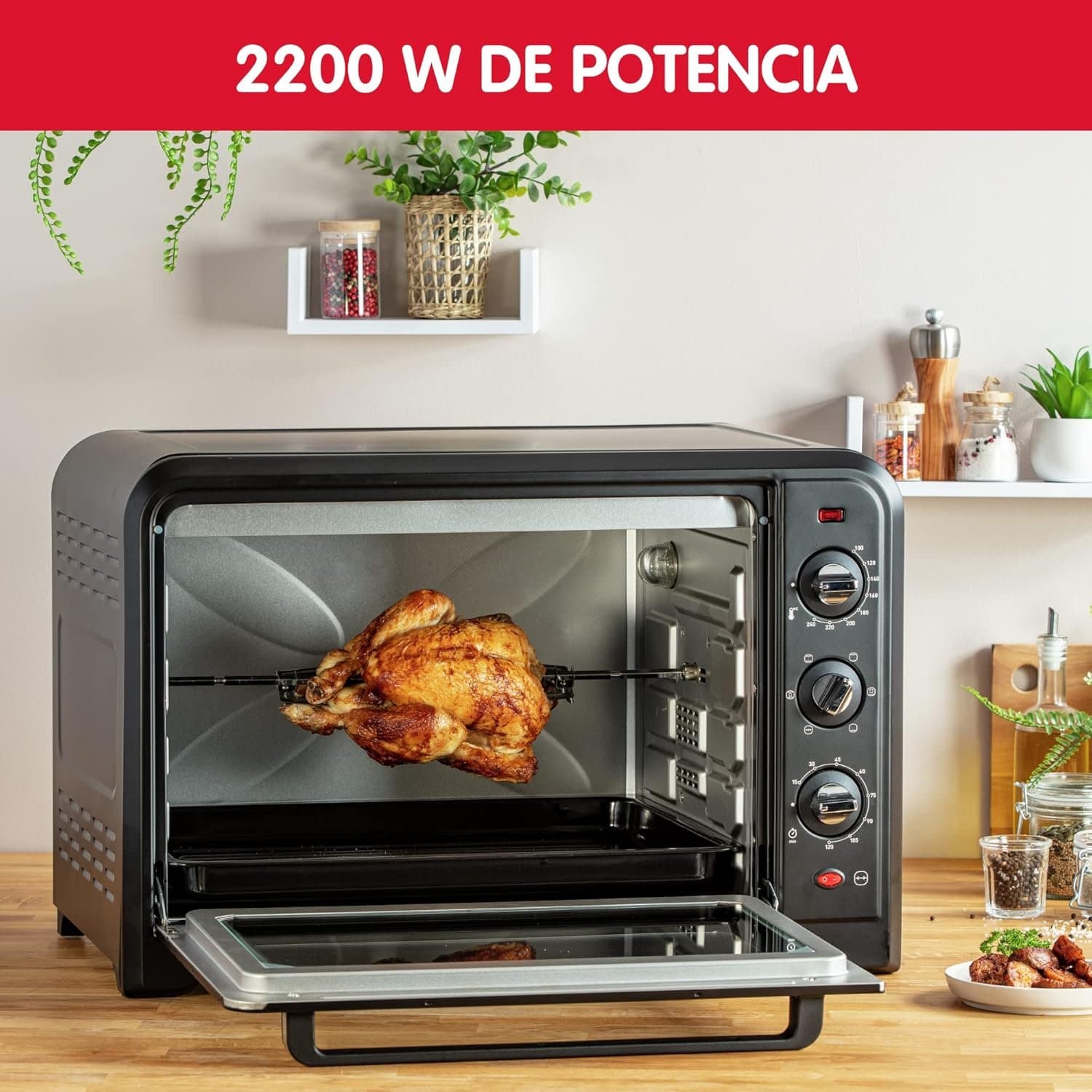 Електрическа фурна - Moulinex Optimo OX495810 60 L 7 режима 2