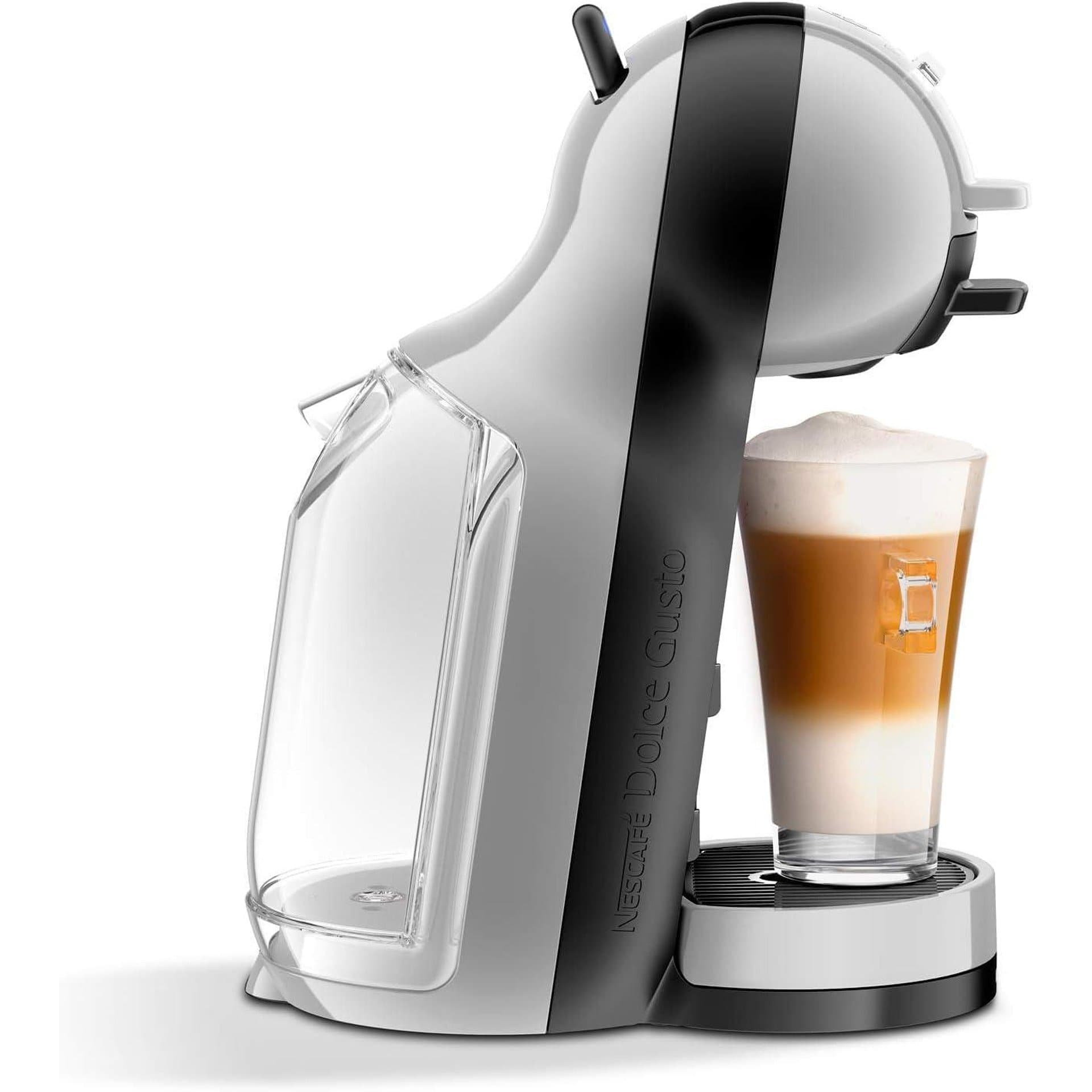 Кафемашина – Krups Dolce Gusto Mini Me KP123B, 15 бара, 1500 W, 0.8 л, автоматична, студени и топли напитки, светло сива 2