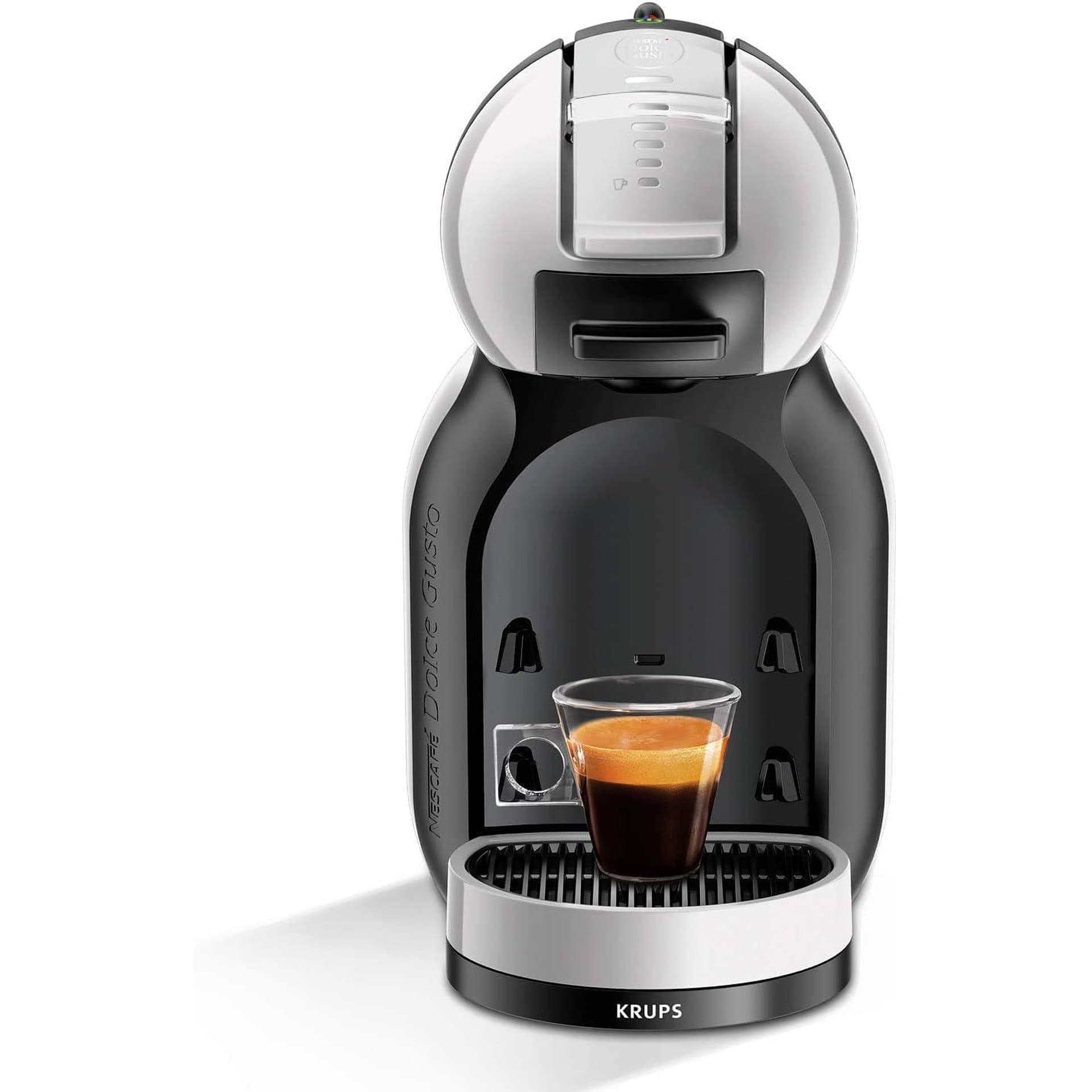 Кафемашина – Krups Dolce Gusto Mini Me KP123B, 15 бара, 1500 W, 0.8 л, автоматична, студени и топли напитки, светло сива 3