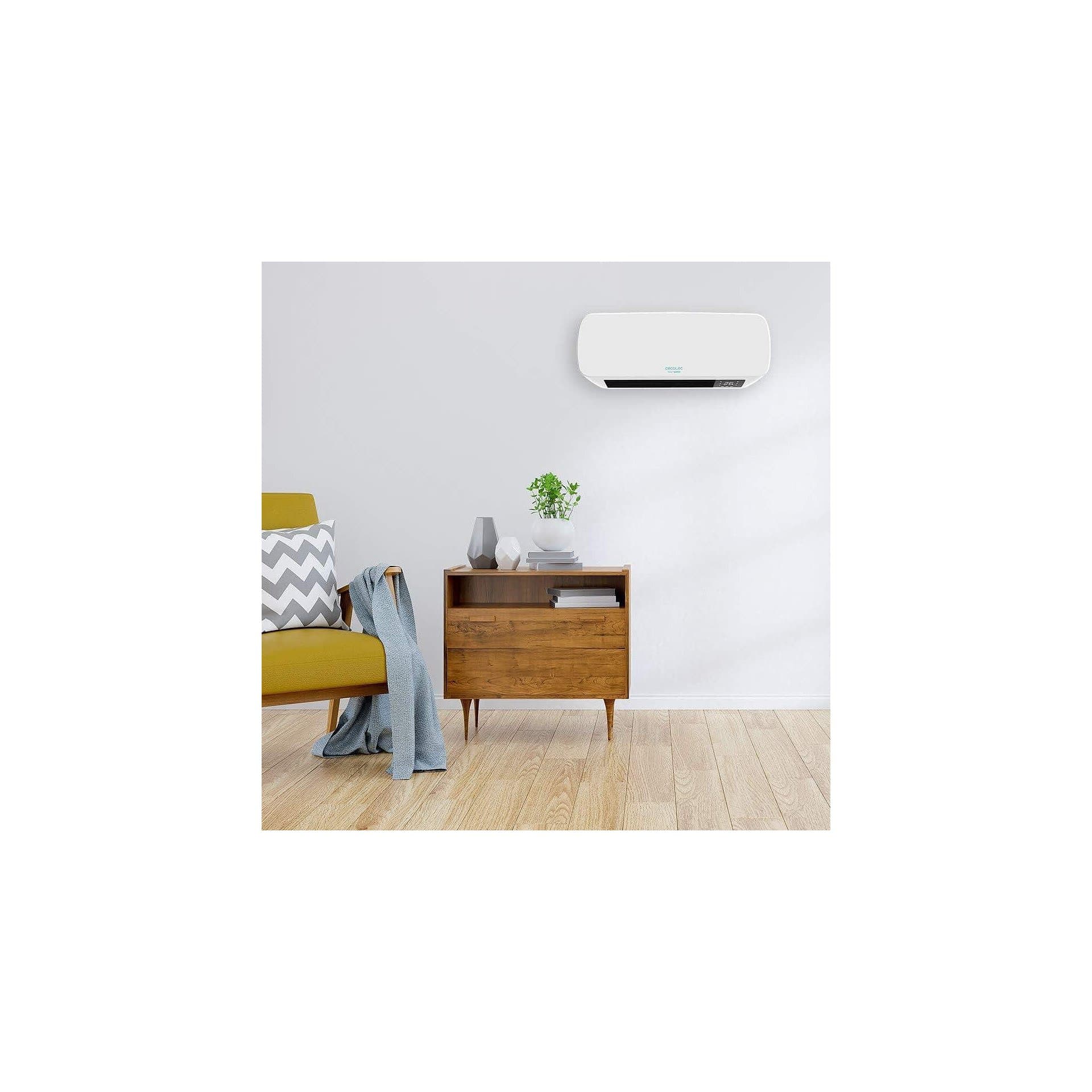 Стенен керамичен конвектор - Cecotec ReadyWarm 5200 Box Ceramic 2000 W LED дисплей дистанционно 20 m2 3