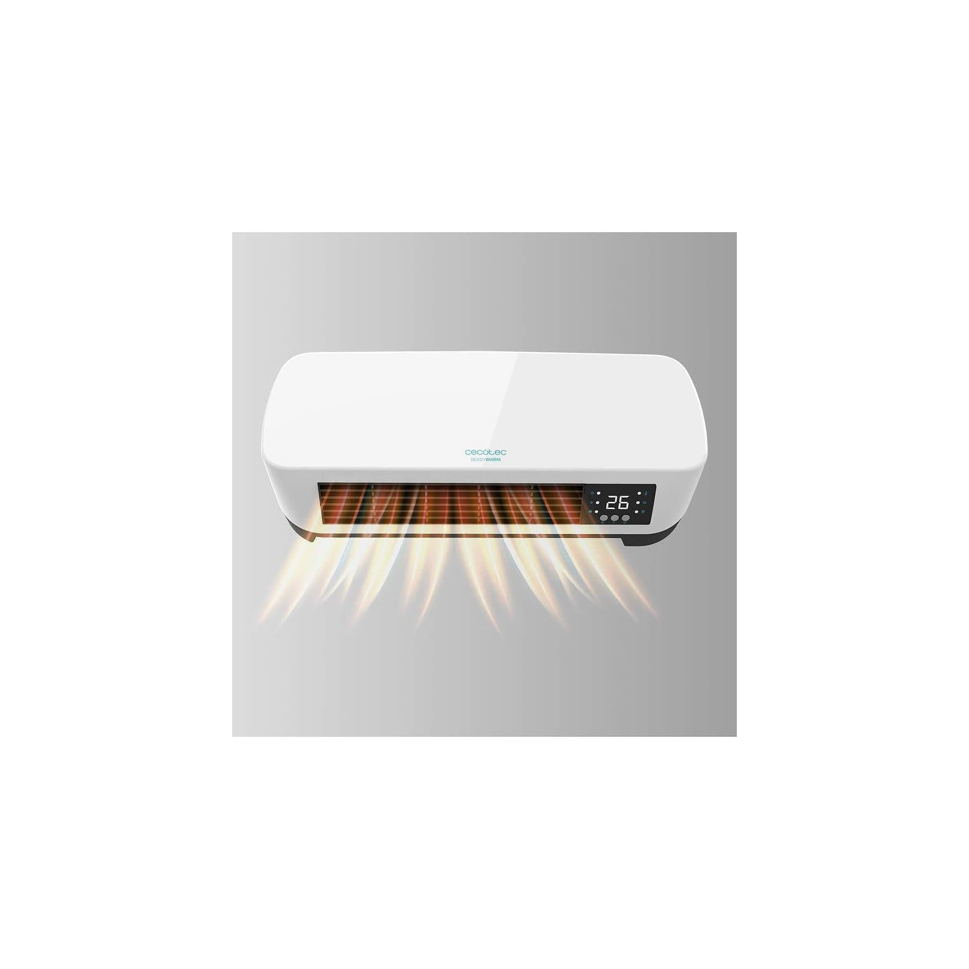 Стенен керамичен конвектор - Cecotec ReadyWarm 5200 Box Ceramic 2000 W LED дисплей дистанционно 20 m2 4
