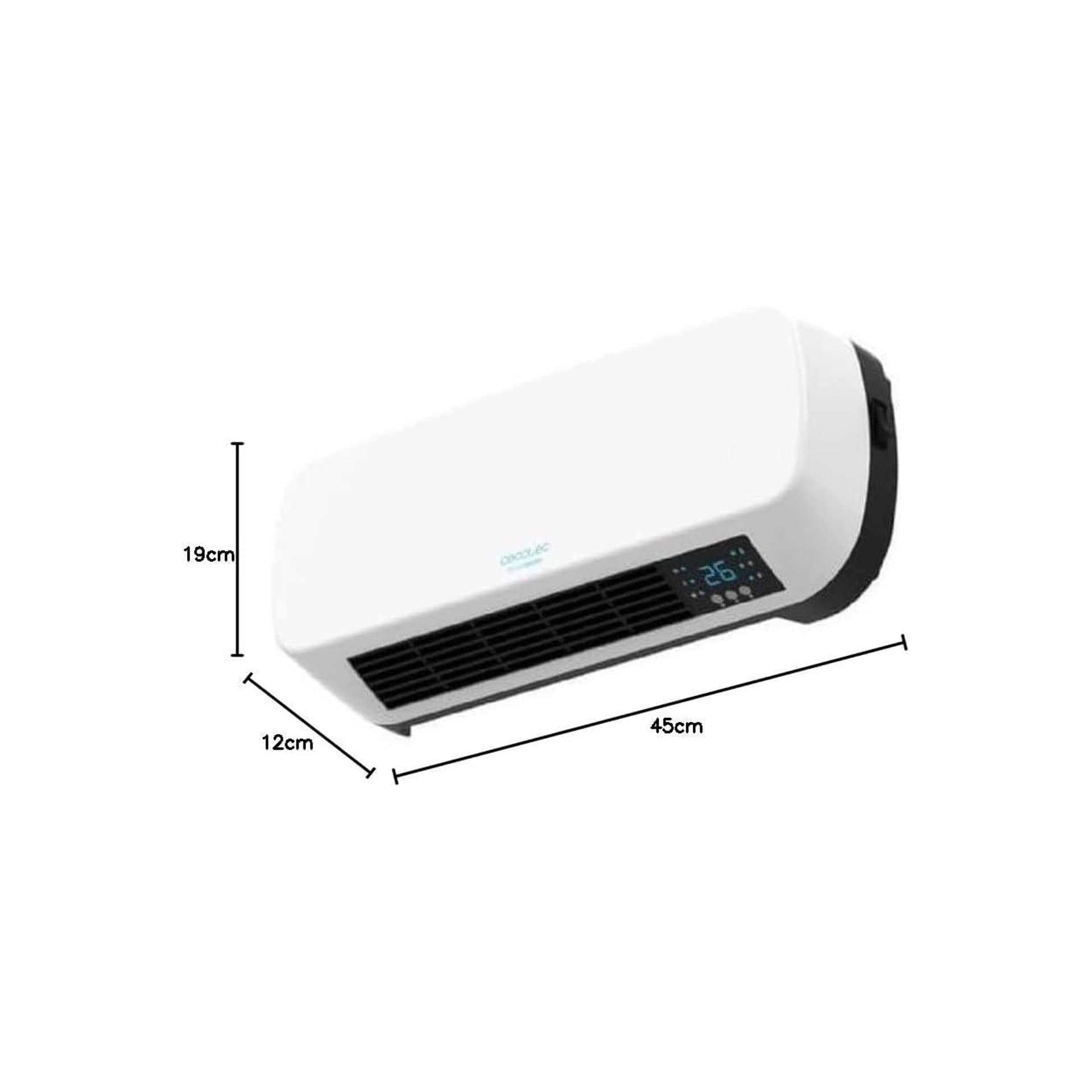 Стенен керамичен конвектор - Cecotec ReadyWarm 5200 Box Ceramic 2000 W LED дисплей дистанционно 20 m2 7