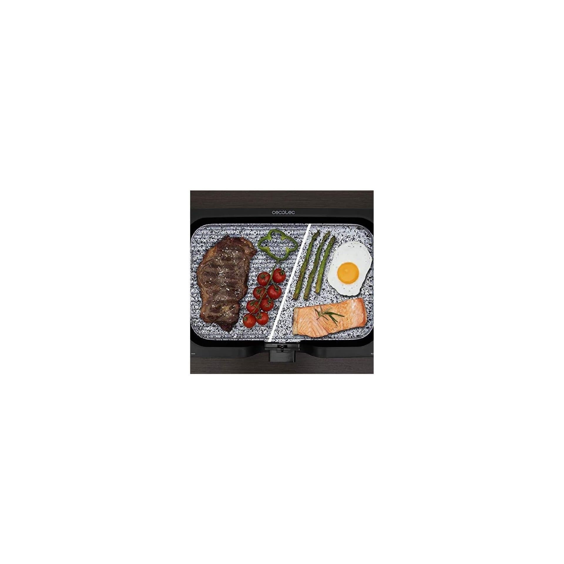 Електрическа скара - Cecotec Rock Water 3000 Twin 2200 W грил плоча 4
