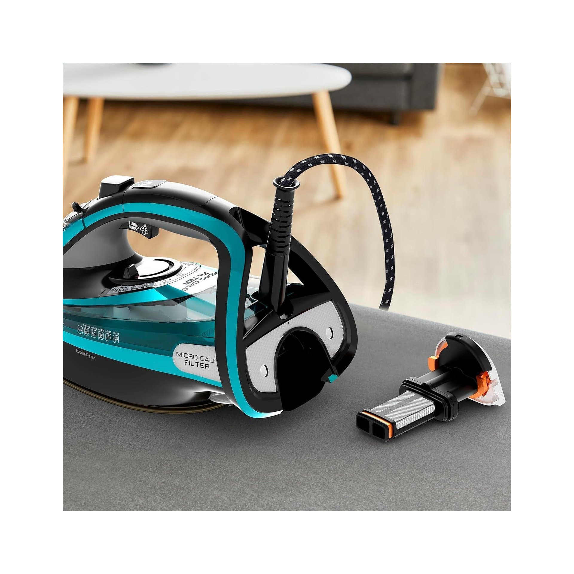 Ютия - Tefal FV9844 3200 W 0.35 L Micro Calc Filter 2