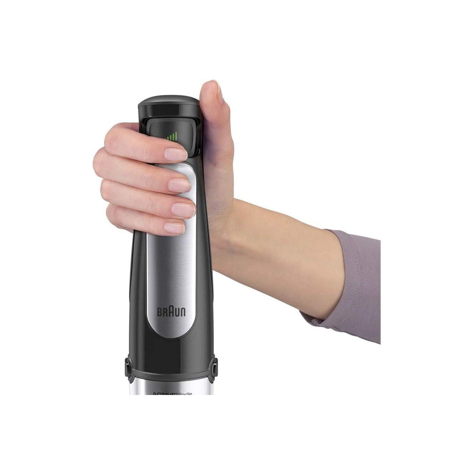 Пасатор – Braun MultiQuick 7 MQ7087X 1000 W неръждаема стомана, ActiveBlade технология, Easy SmartSpeed, EasyClick Plus 2