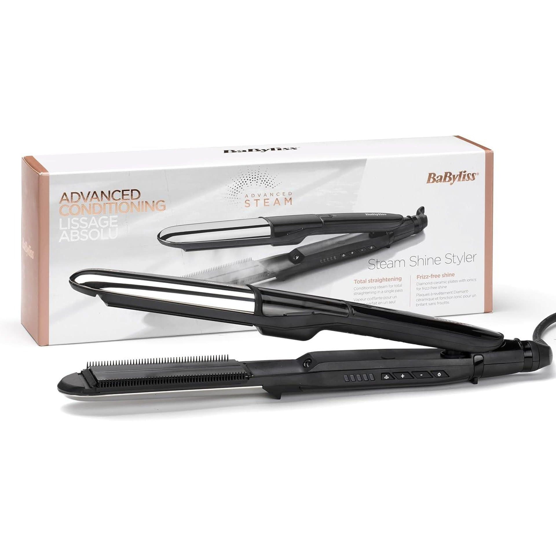 Преса за коса - BaByliss ST496E Steamshine 39 mm 5 степени