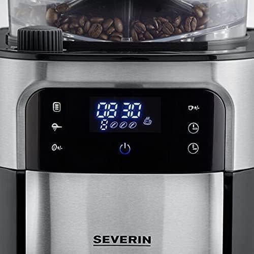 Кафемашина - SEVERIN KA 4814 с мелачка и термокана 1000 W 2