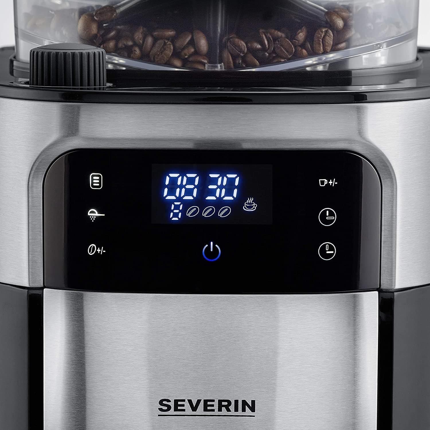 Кафемашина - SEVERIN KA 4814 с мелачка и термокана 1000 W 4