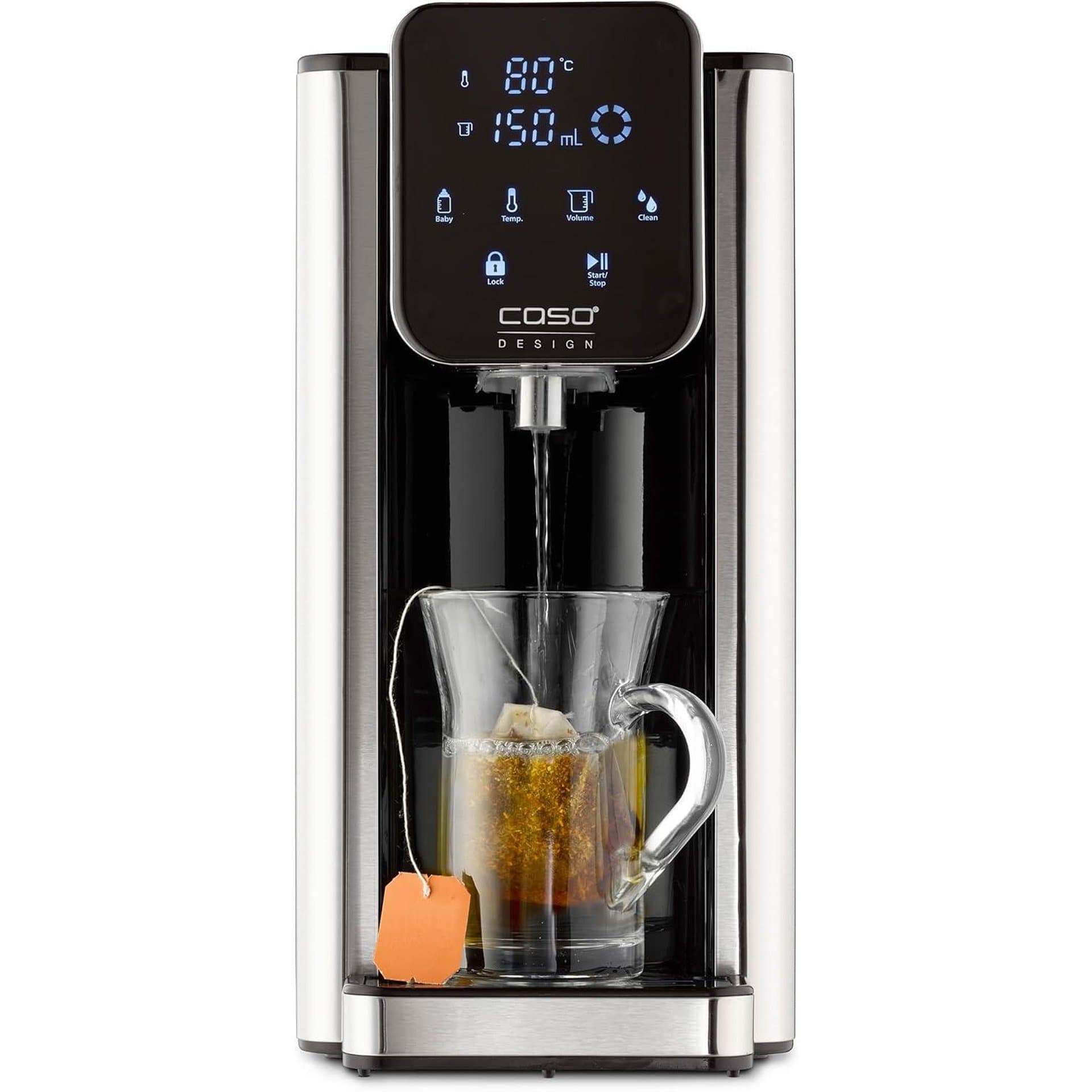 Диспенсър за гореща вода - CASO HW 660 2.7L, 2600W, 7 температурни настройки, филтър, интуитивен тъч контрол