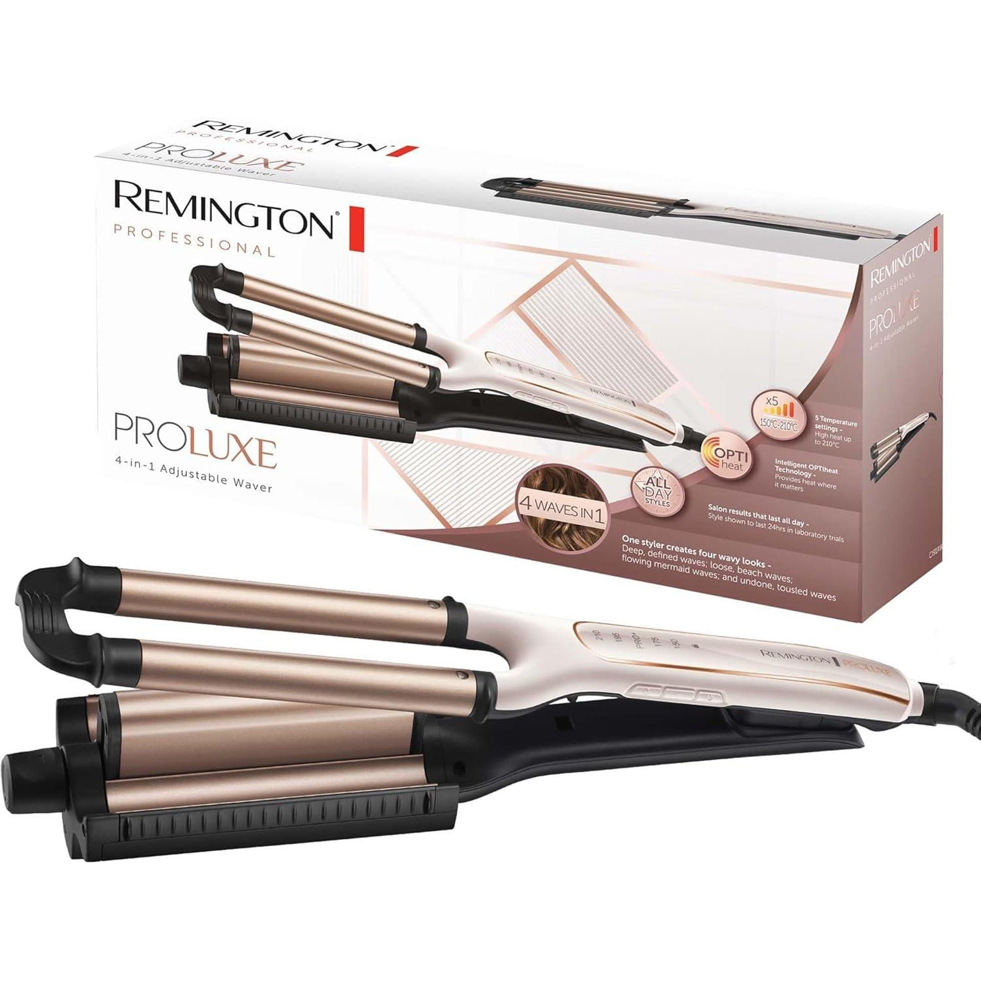 Маша за коса за вълни - Remington ProLuxe CI91AW до 210 C