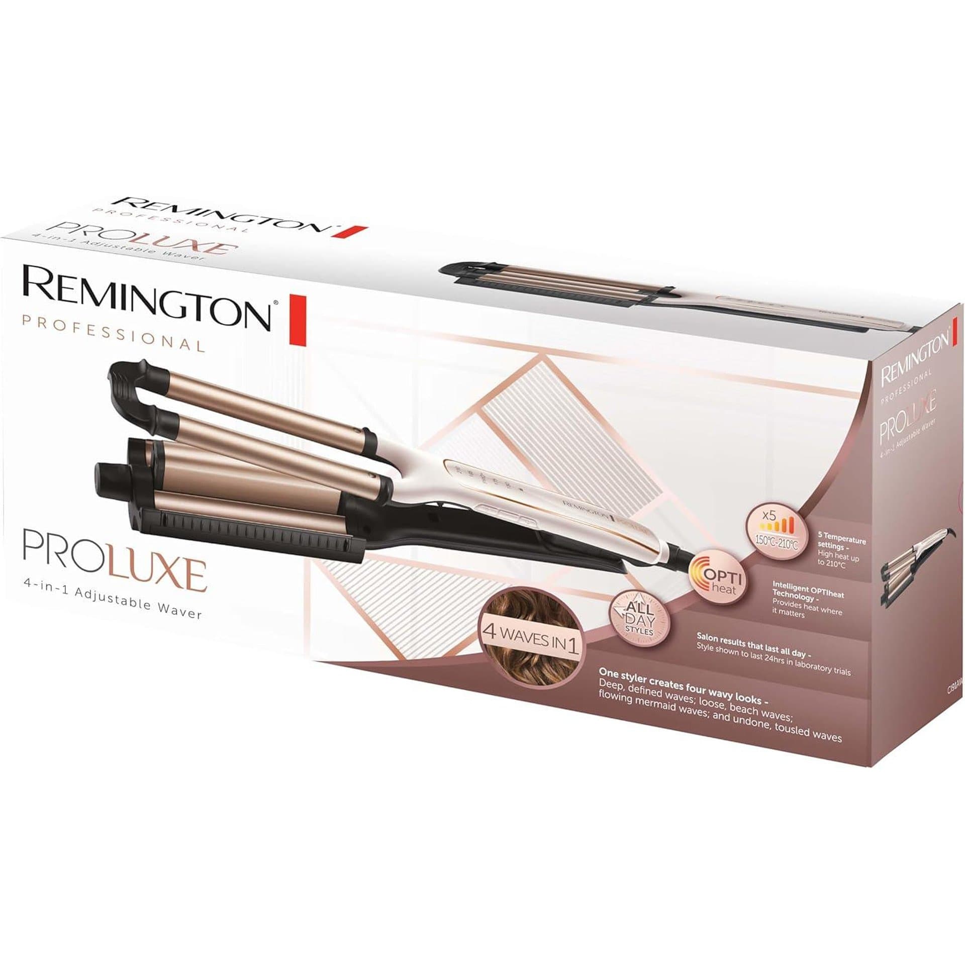 Маша за коса за вълни - Remington ProLuxe CI91AW до 210 C 9