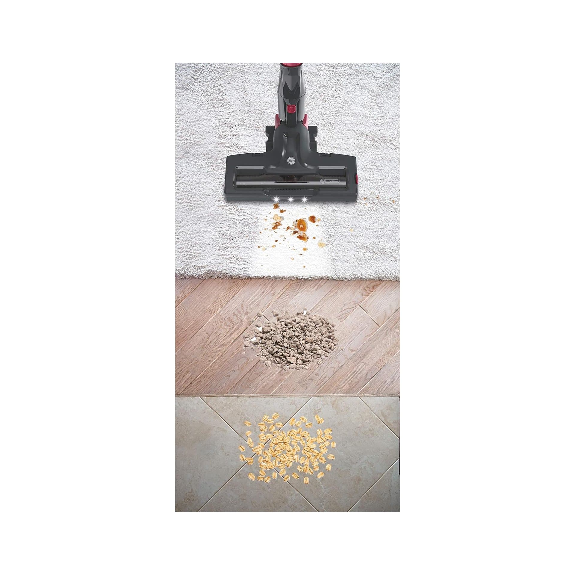 Вертикална прахосмукачка - Hoover H Free 300 Home HF322HM 2 в 1 безжична 3
