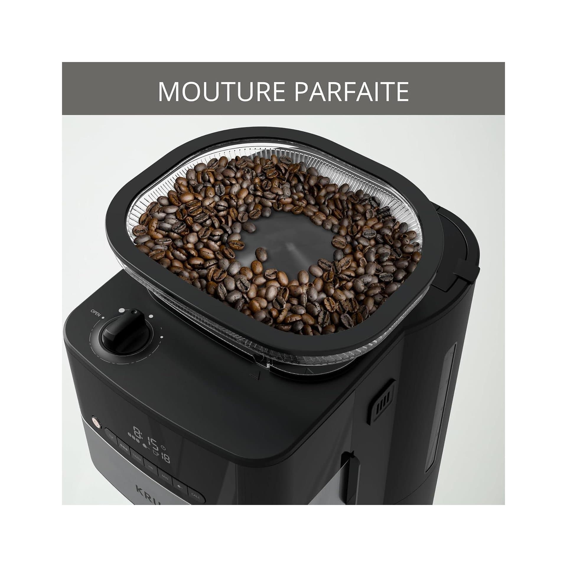 Филтърна кафемашина - Krups KM8328 Grind Aroma с вградена мелница, 1.25 L, 24 h таймер 7