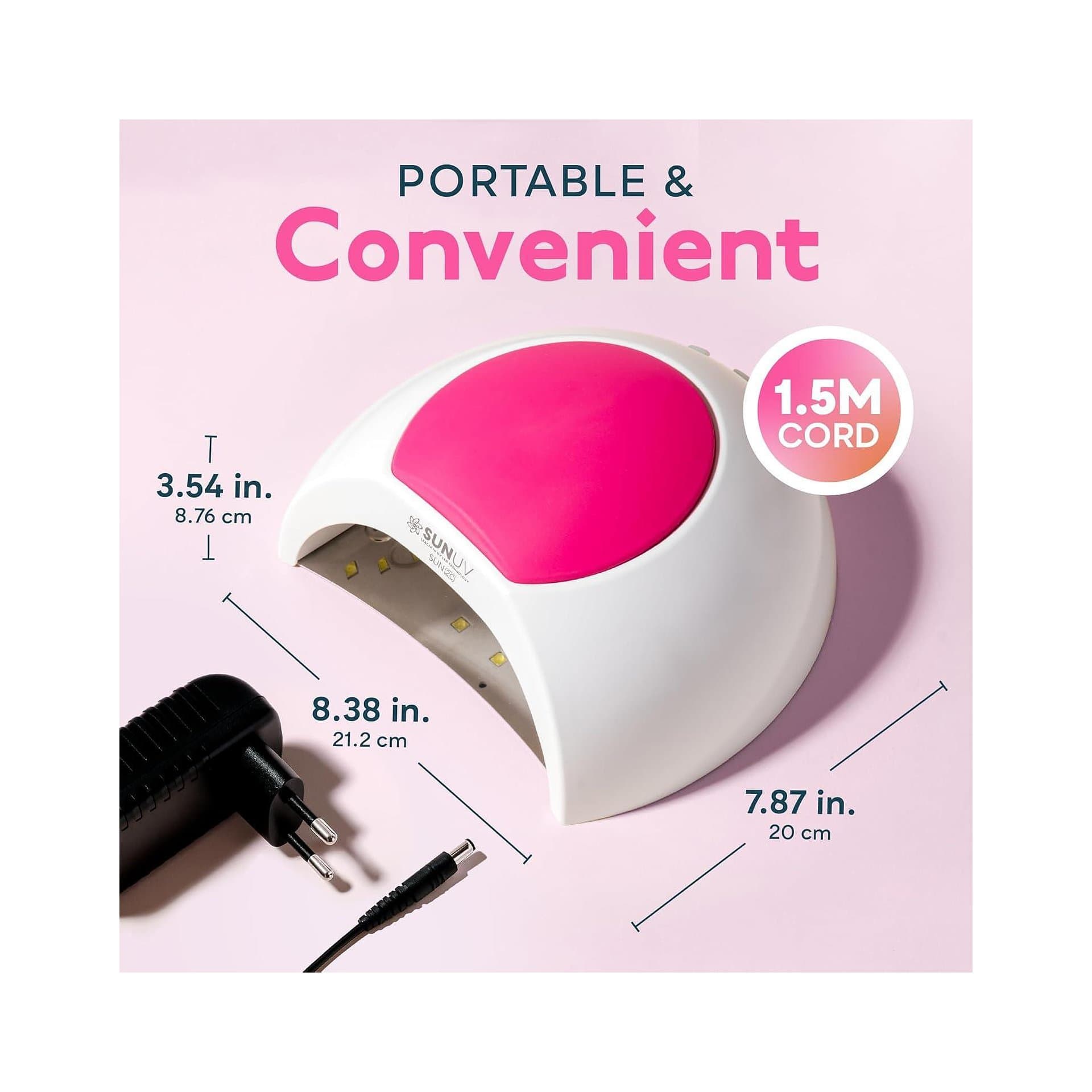 UV LED лампа за нокти - SUNUV 48 W Таймер 10 30 60 90 s 2