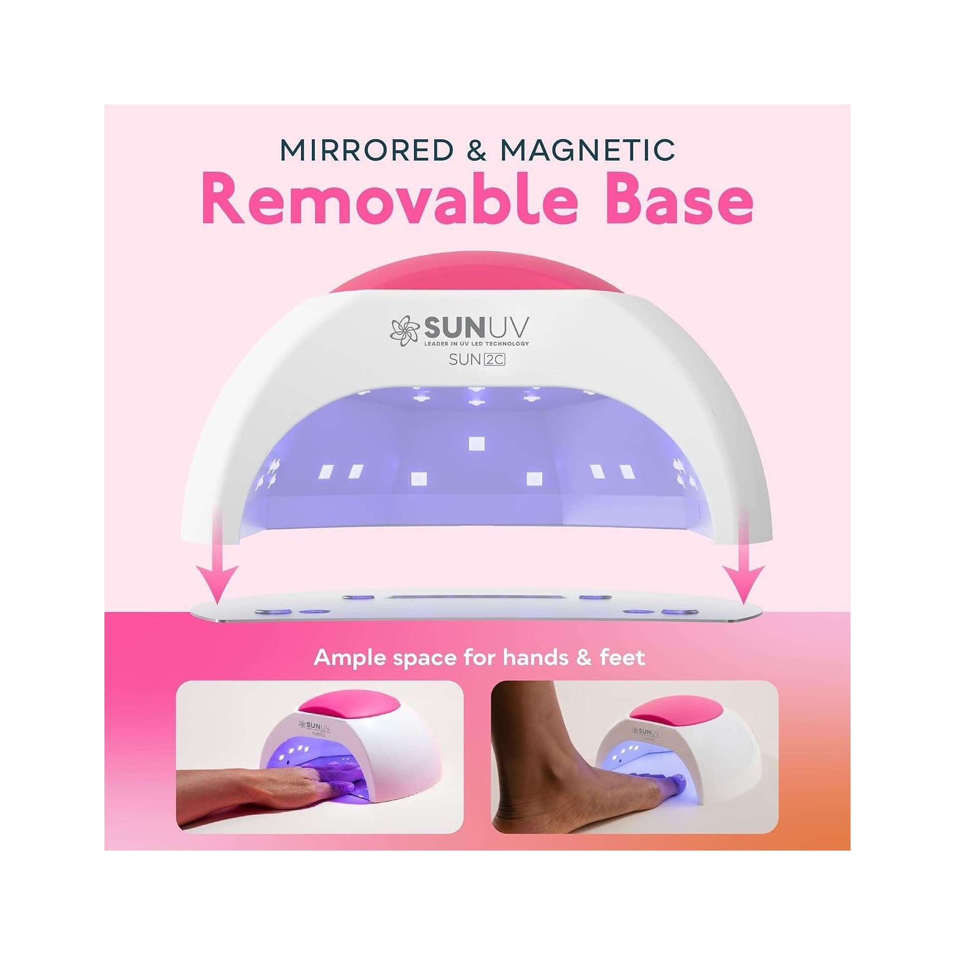 UV LED лампа за нокти - SUNUV 48 W Таймер 10 30 60 90 s 3