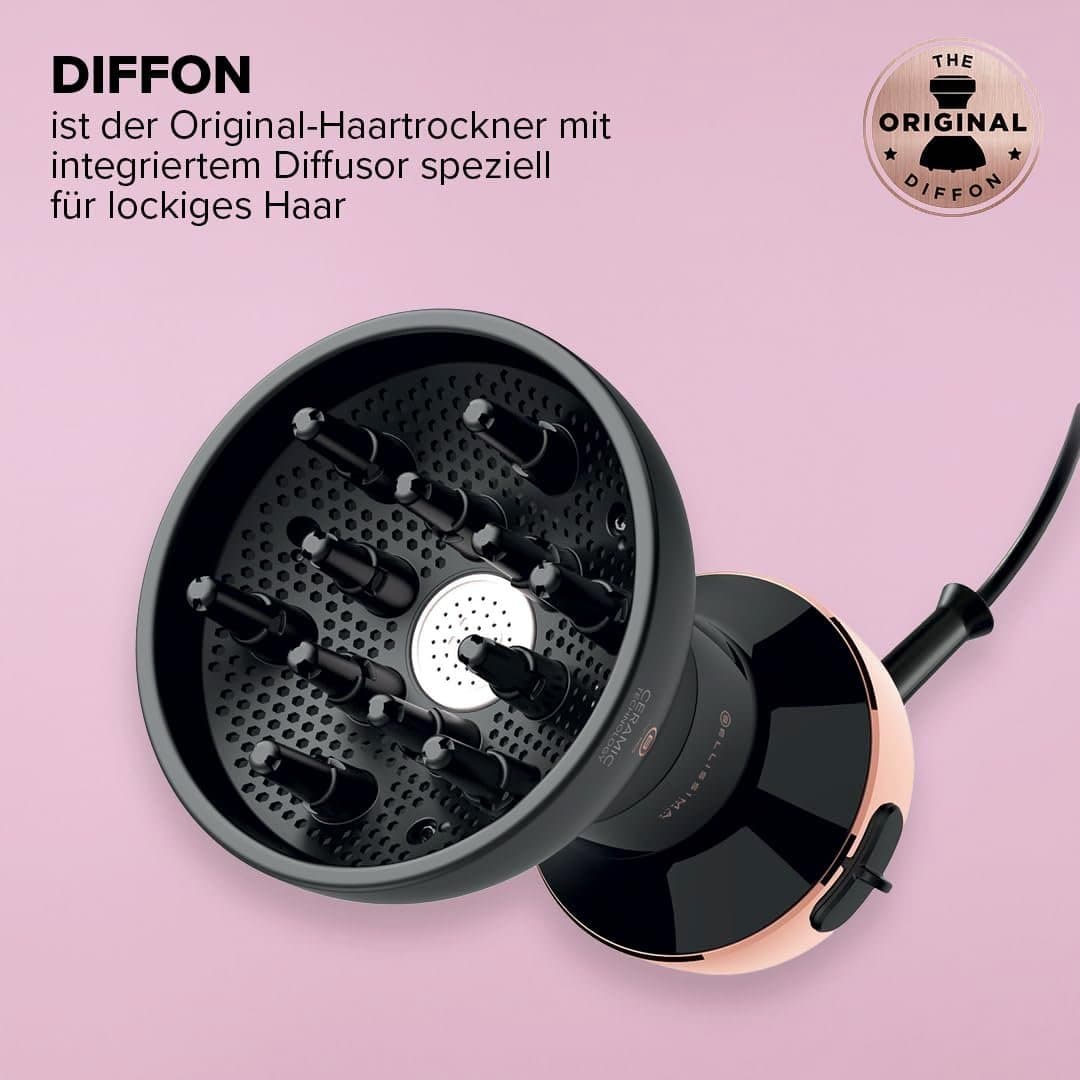 Дифузер за къдрава коса - Bellissima Imetec My Pro Diffon Ceramic 700 W 2