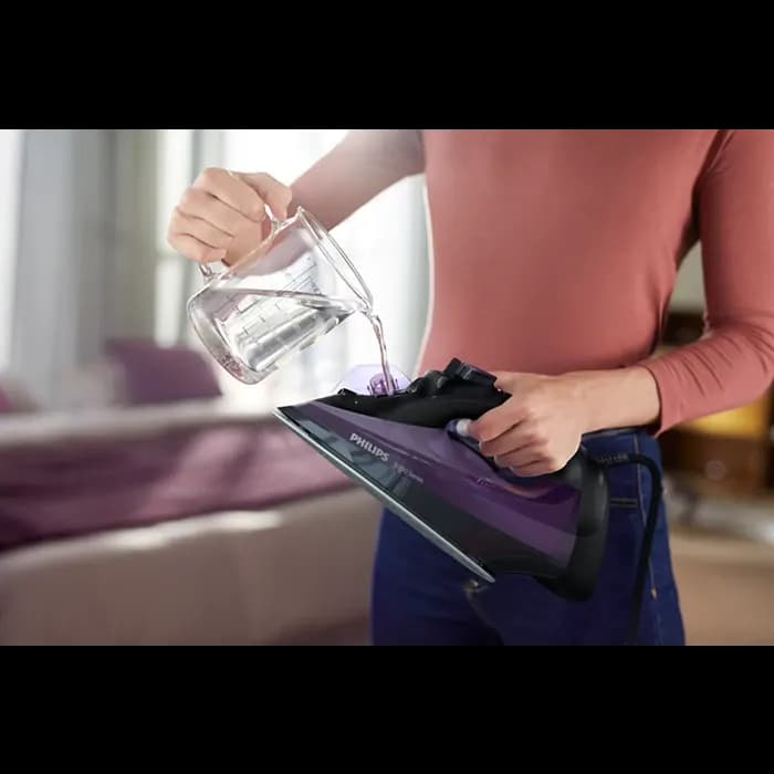 Ютия - Philips DST5030/80 2400W, парен удар 180 г, непрекъсната пара 45 г/мин, SteamGlide Plus, антинакипна система 6