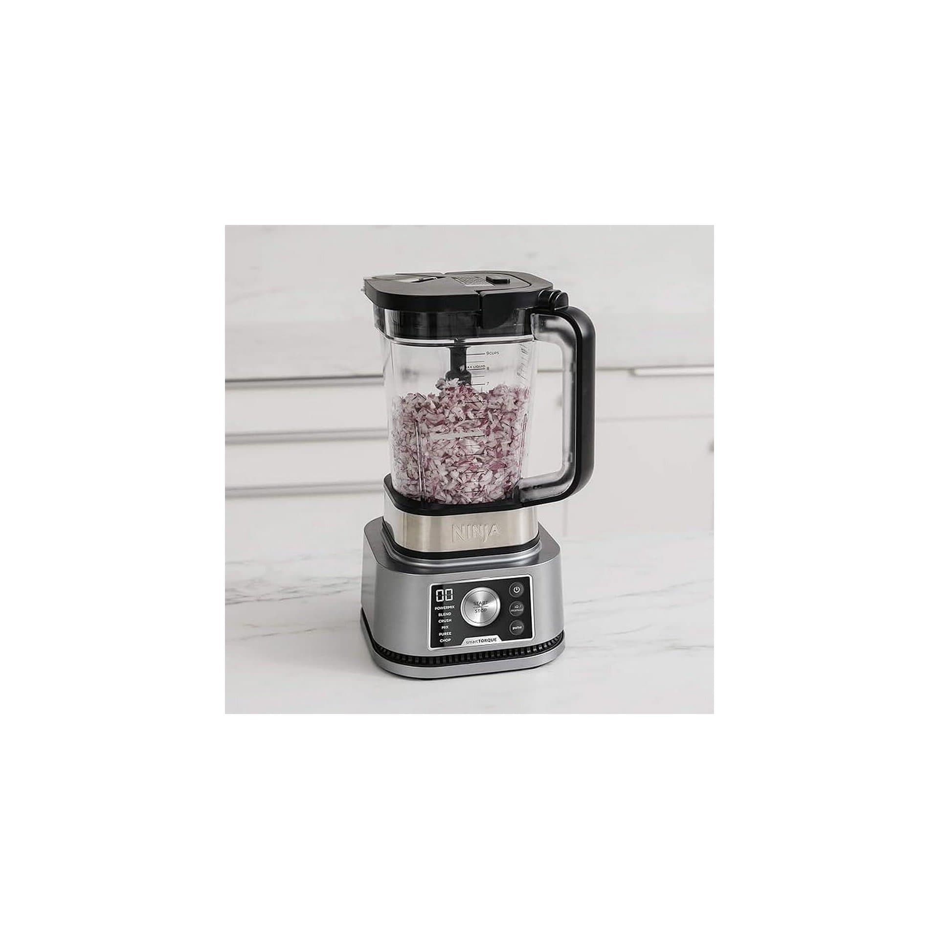 Блендер – Ninja Foodi Power Nutri CB350EU – 3-в-1, 1200W, Auto-iQ програми, Smart Torque технология, сребрист/черен 2
