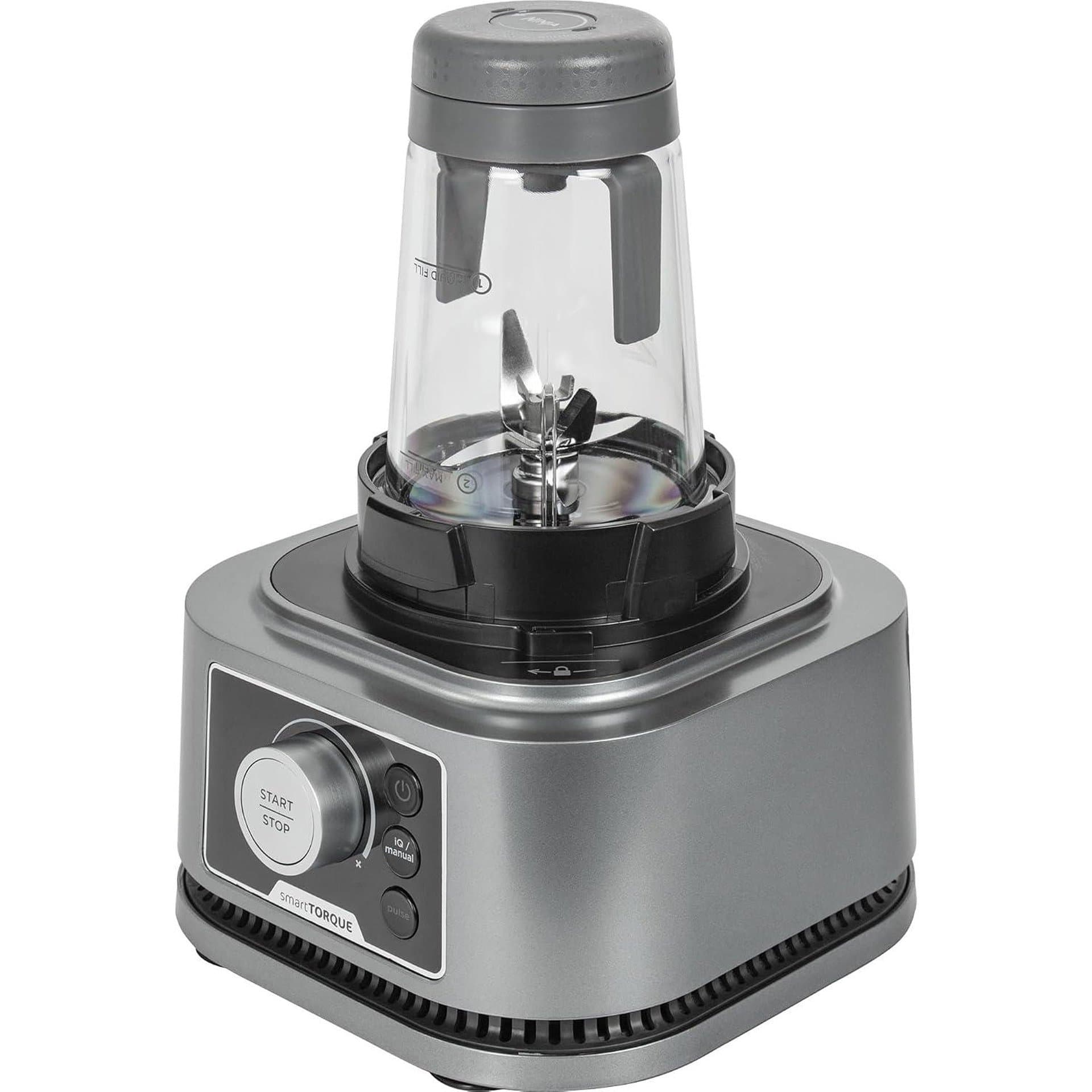 Блендер – Ninja Foodi Power Nutri CB350EU – 3-в-1, 1200W, Auto-iQ програми, Smart Torque технология, сребрист/черен 4