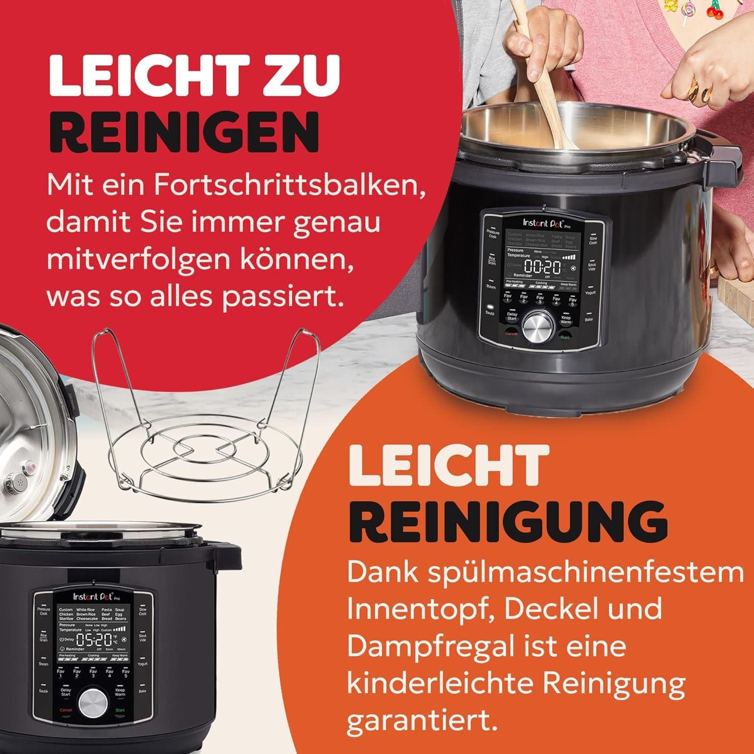 Мултикукър - Instant Pot Pro 6 5.7 L 1200 W 10 в 1 6