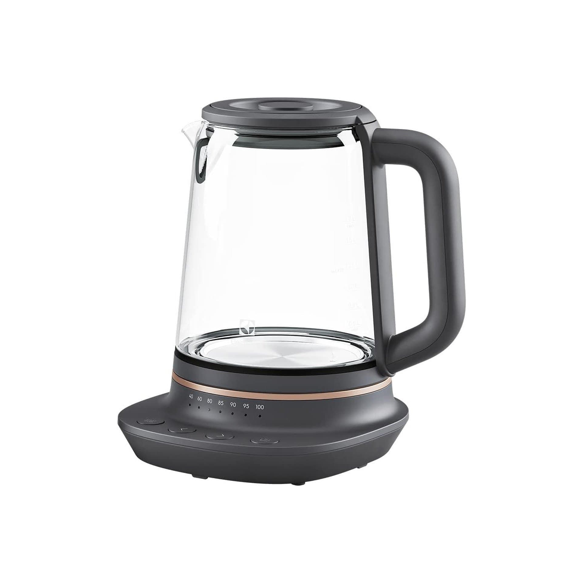 Електрическа кана - Electrolux E7GK1-8BP, 1.7L, регулируем термостат, автоматично изключване, черна/медна 3