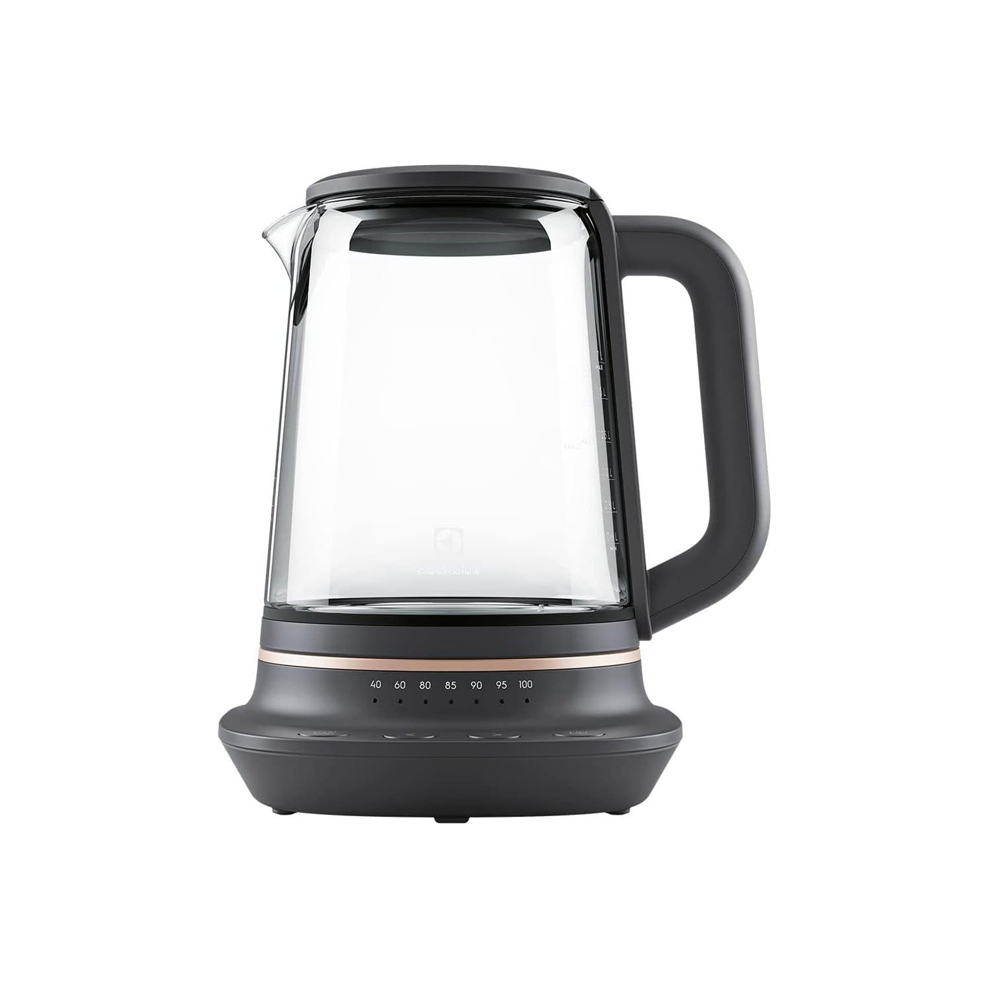 Електрическа кана - Electrolux E7GK1-8BP, 1.7L, регулируем термостат, автоматично изключване, черна/медна 4