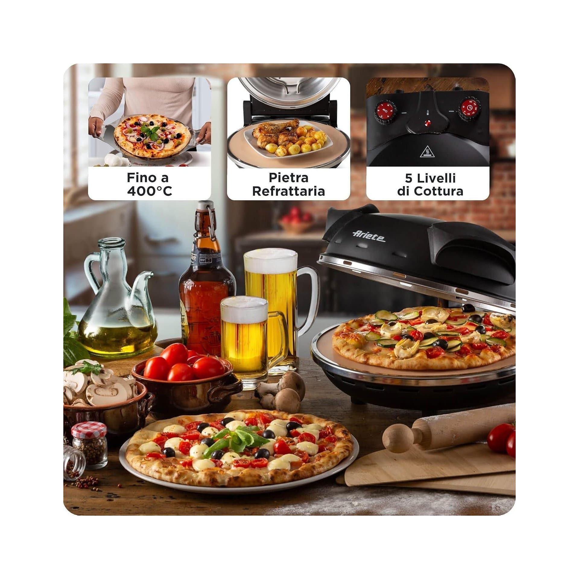 Пица фурна - Ariete 917 Pizza da Gennaro 3