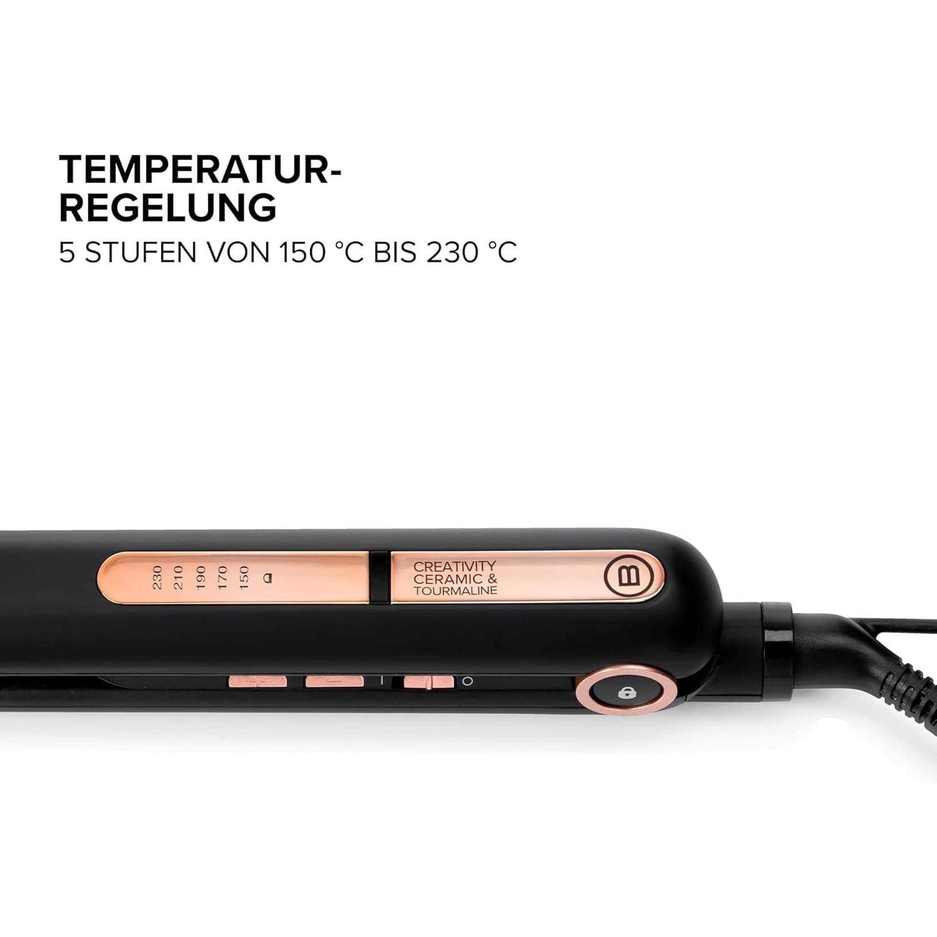 Преса за коса - Bellissima Imetec Creativity Ceramic Tourmaline 230 C 2