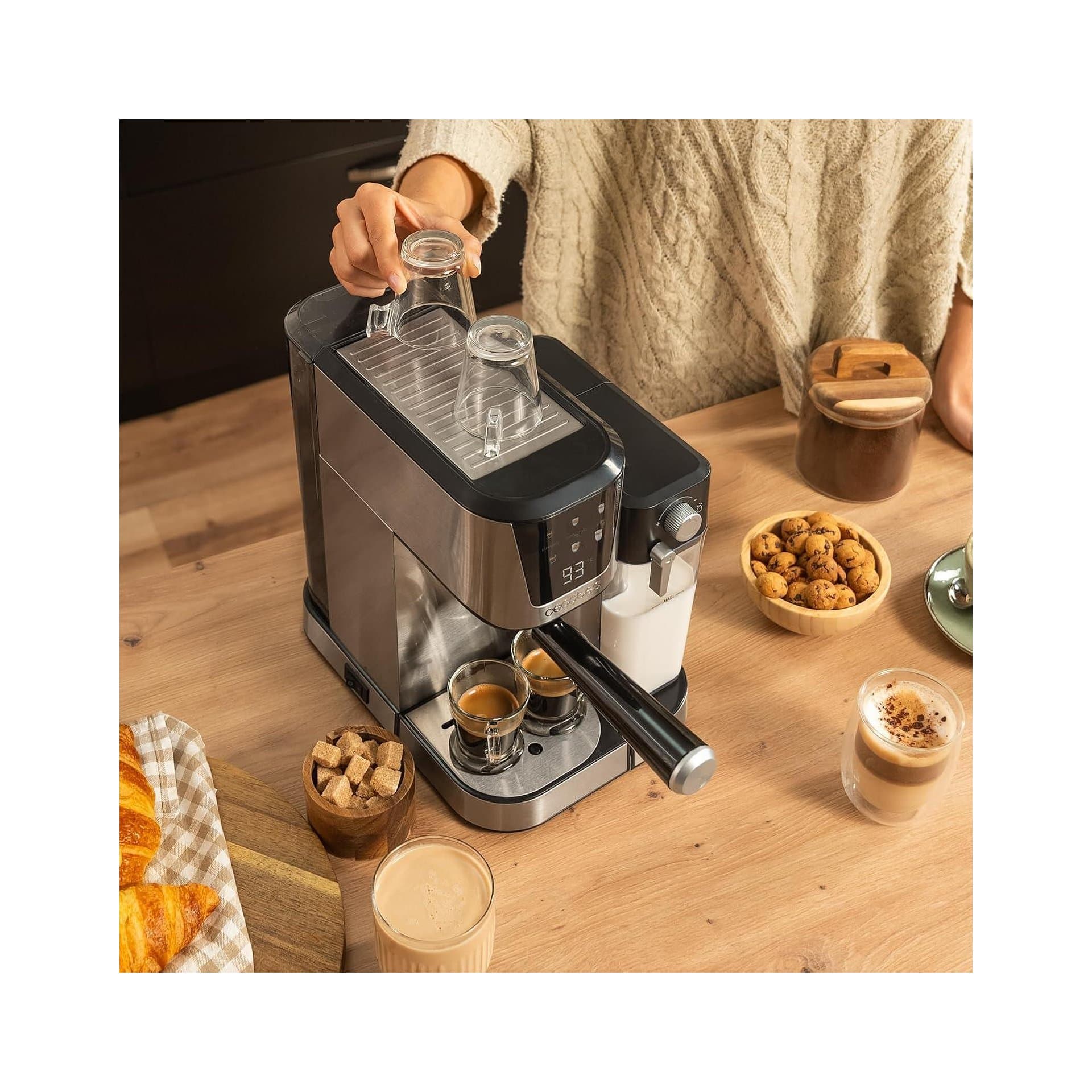 Кафемашина - Cecotec Power Espresso 20 Cream 1350 W 20 bar Thermoblock 5