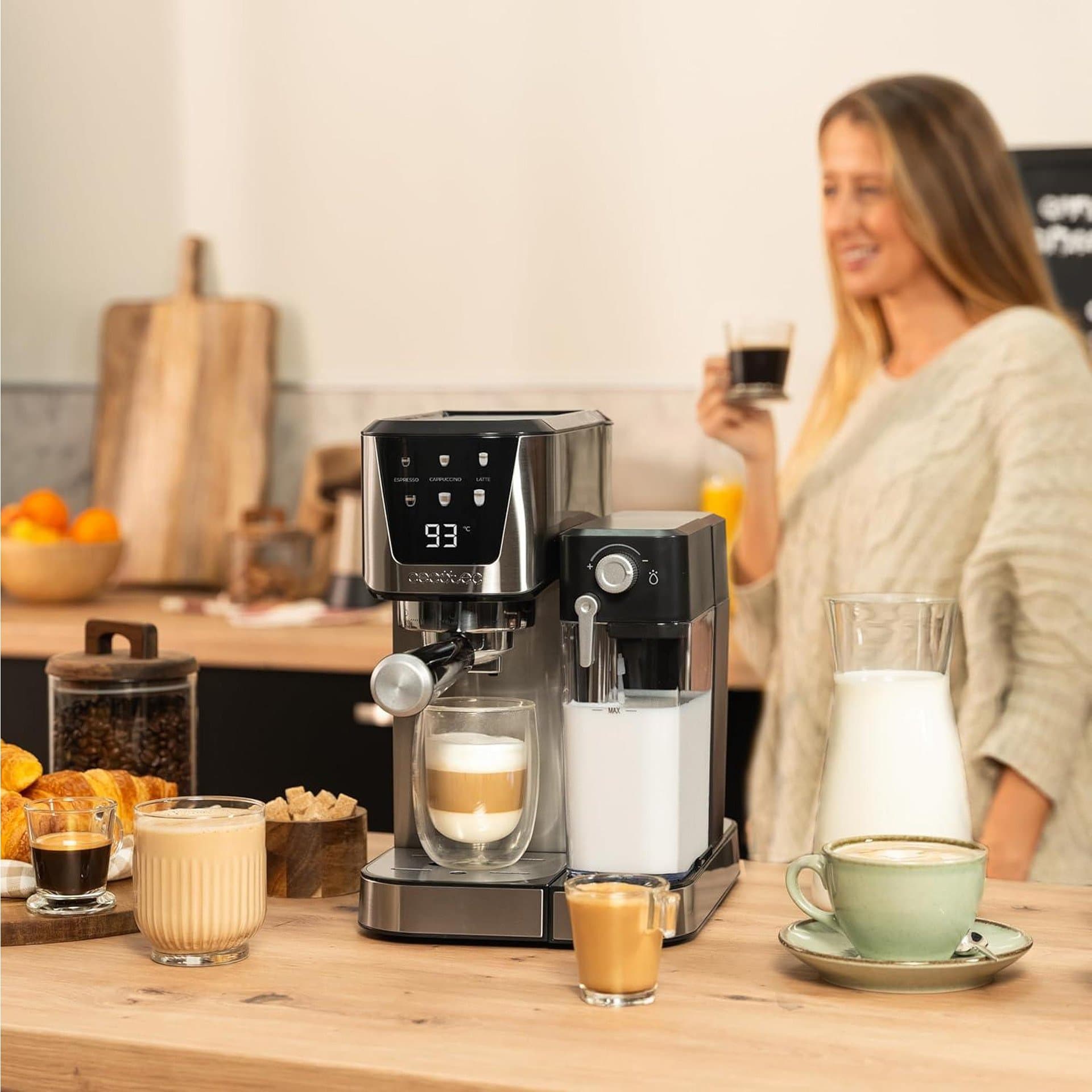 Кафемашина - Cecotec Power Espresso 20 Cream 1350 W 20 bar Thermoblock 6