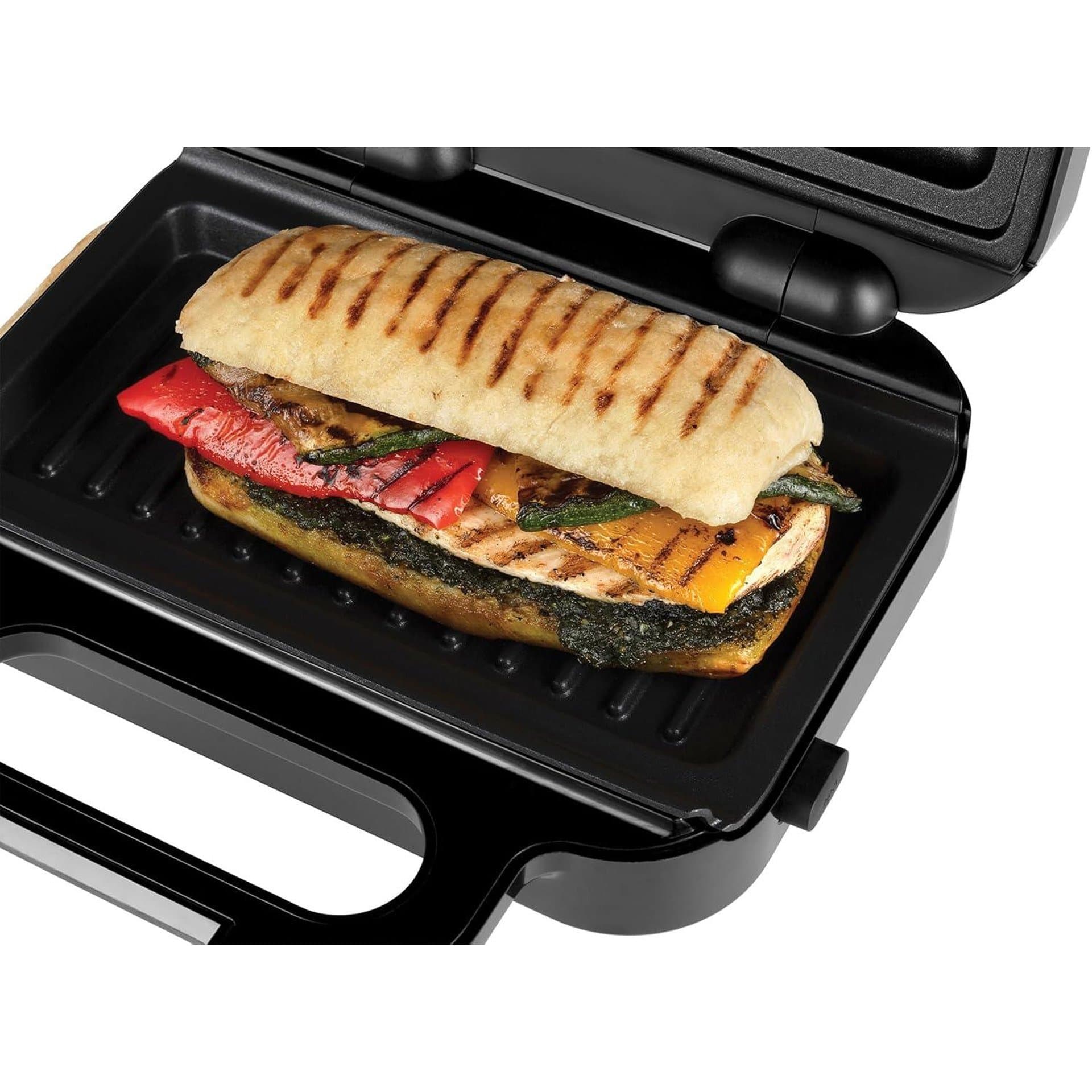 Гофретник 3-в-1 – Russell Hobbs Creations 26810-56, сандвичи/грил, 750 W, незалепващо покритие, черен/неръждаема стомана 6
